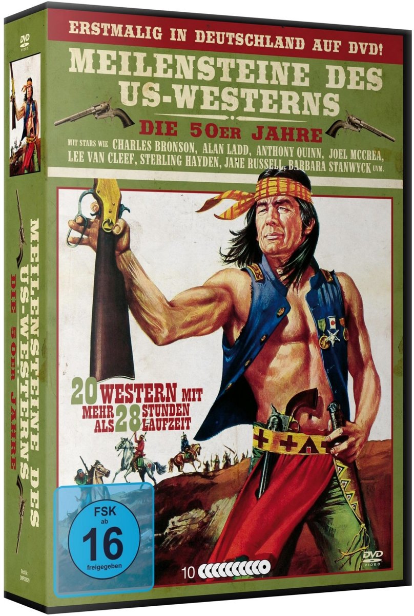 Meilensteine Des Us-Westerns Deluxe Box (10 DVDS) dvd
