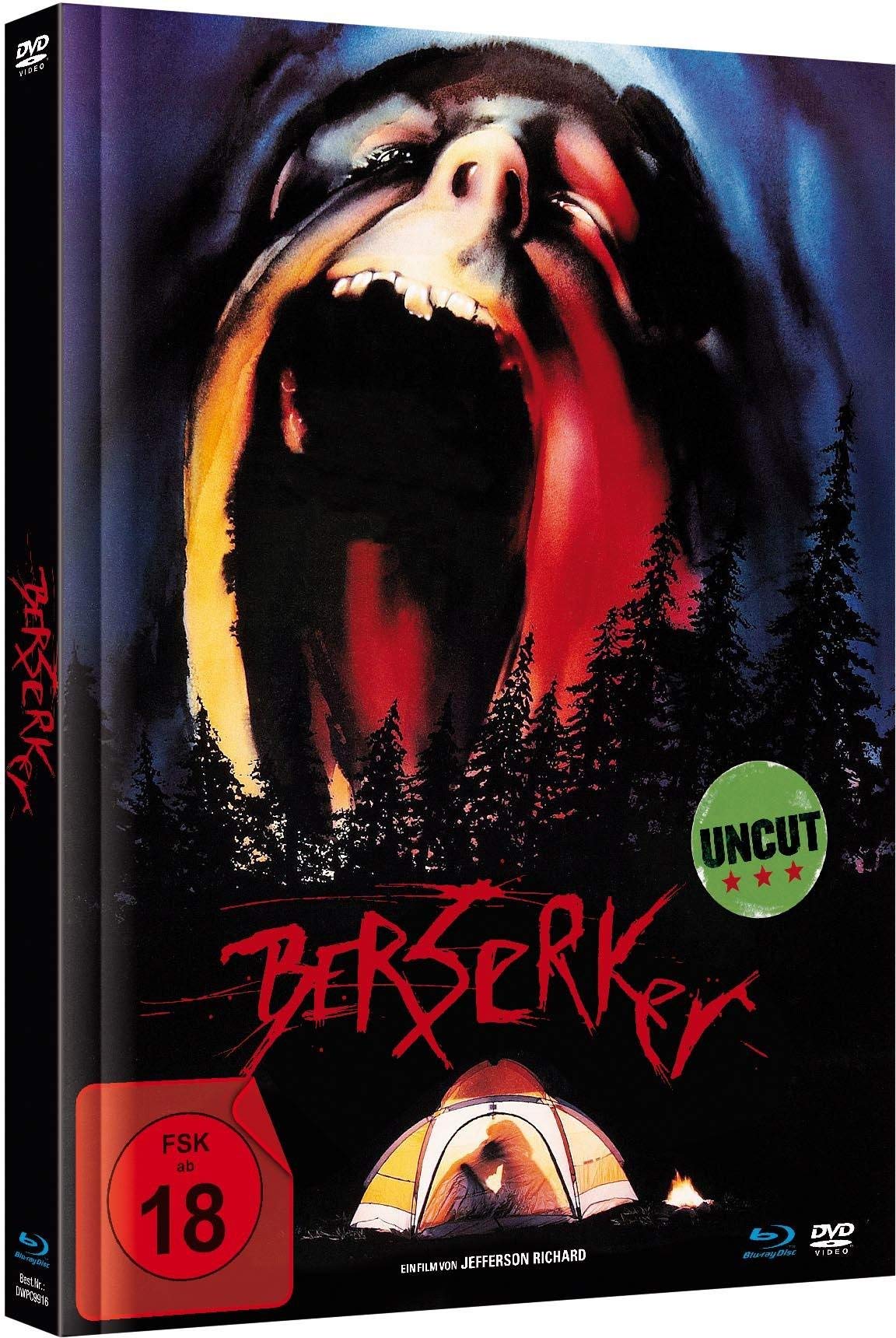 Berserker - Limited Mediabook-Edition (Blu-ray+DVD plus Booklet/digital remastered) Films