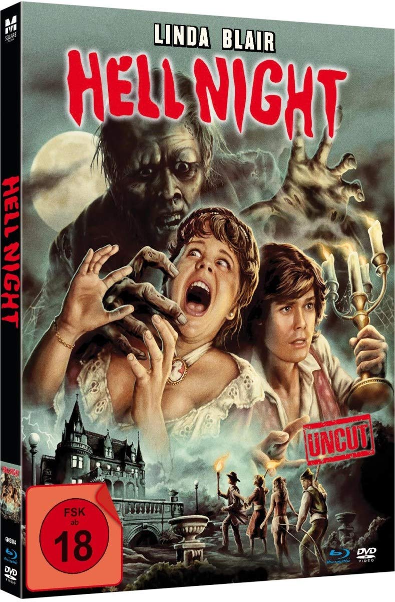 Hell Night - Uncut limited Mediabook-Edition (Blu-ray+DVD plus Booklet/digital remastered) Films