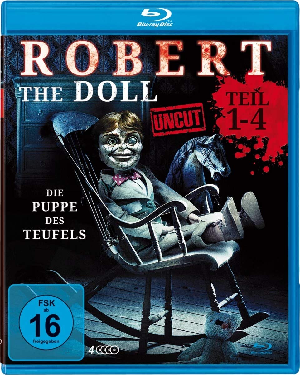 Robert the Doll 1-4 Deluxe Box-Edition (uncut) Films
