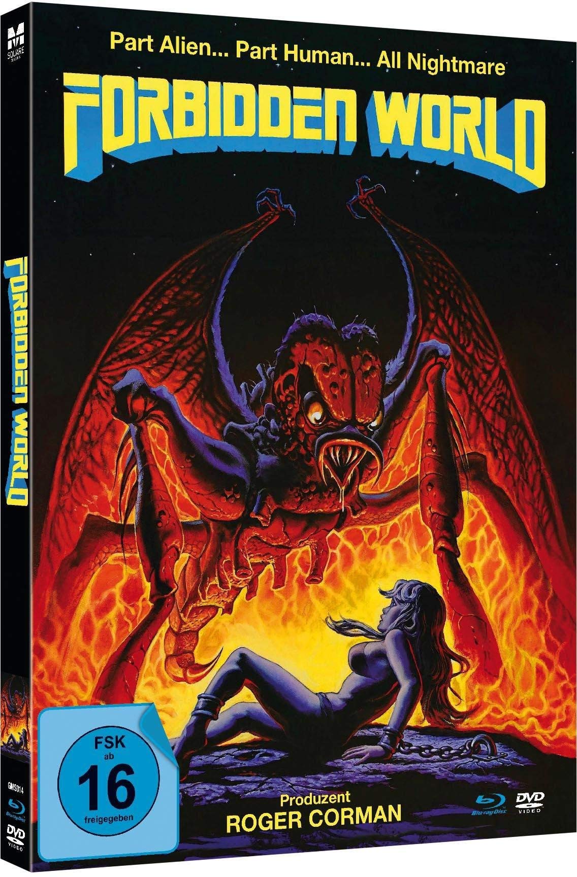 Forbidden World - Uncut Limited Mediabook-Edition (Blu-ray+DVD plus Booklet/digital remastered) Films