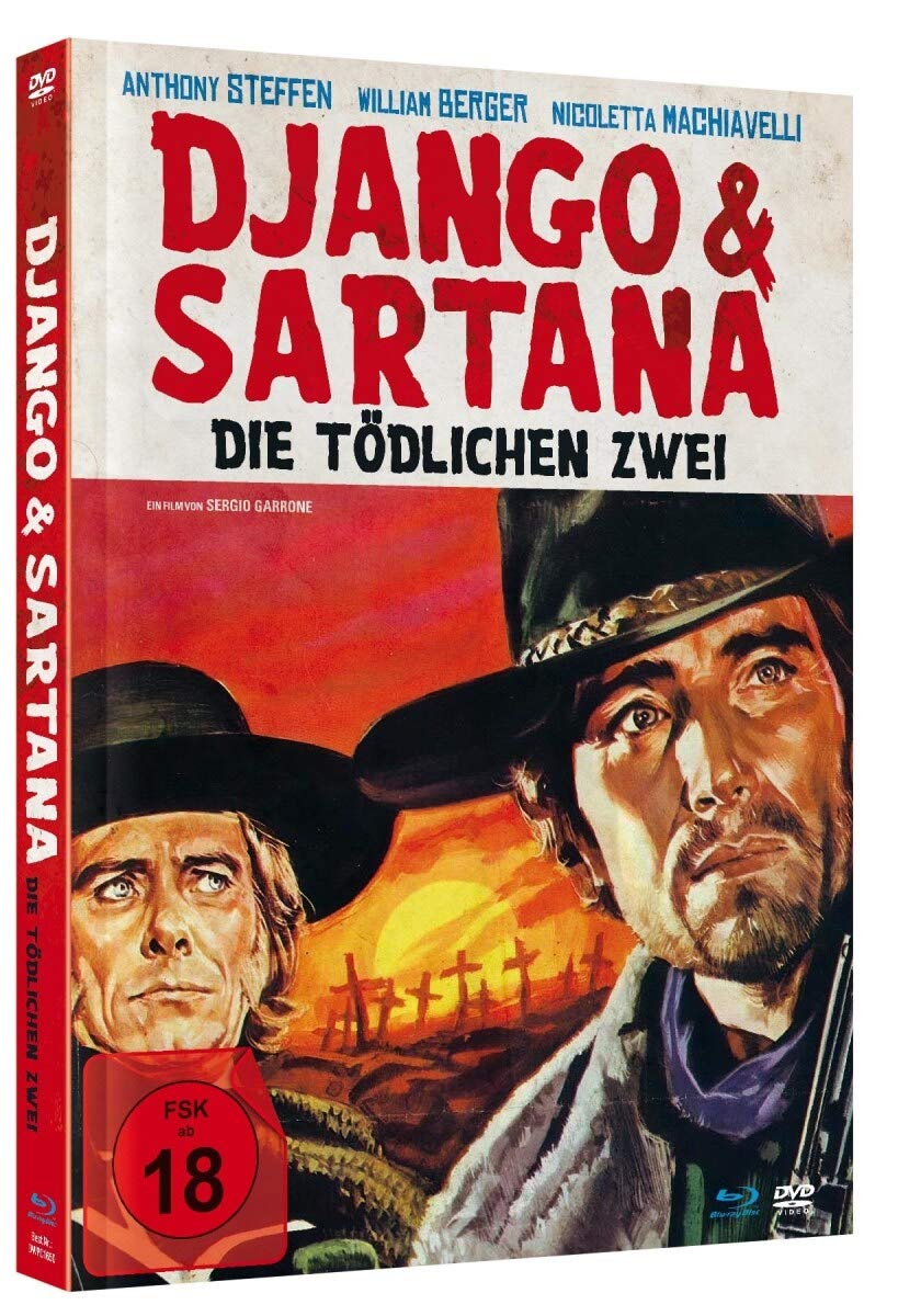 Django & Sartana - Die tödlichen Zwei - Uncut Limited Mediabook - in HD neu abgetastet (+ DVD) Movies