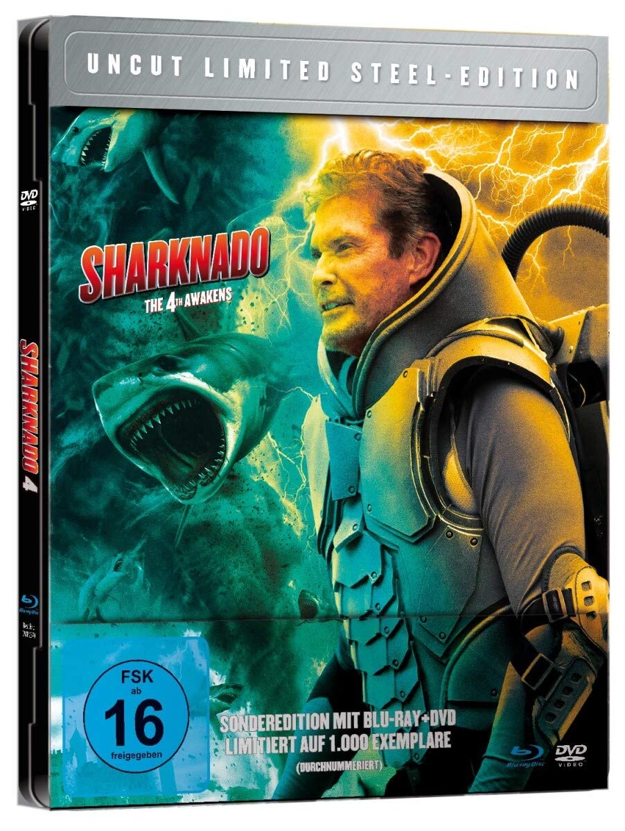 Sharknado 4: The 4th Awakens - Limited Steel Edition limitiert auf 1.000 Stück, durchnummeriert (+ DVD) Movies