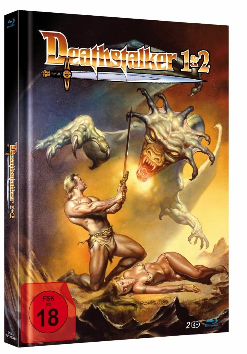 Deathstalker 1+2 - Limited Mediabook - Cover B (555 Stück, durchnummeriert) Movies