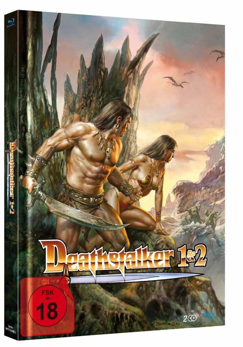 Deathstalker 1+2 - Limited Mediabook - Cover C (555 Stück, durchnummeriert) Movies