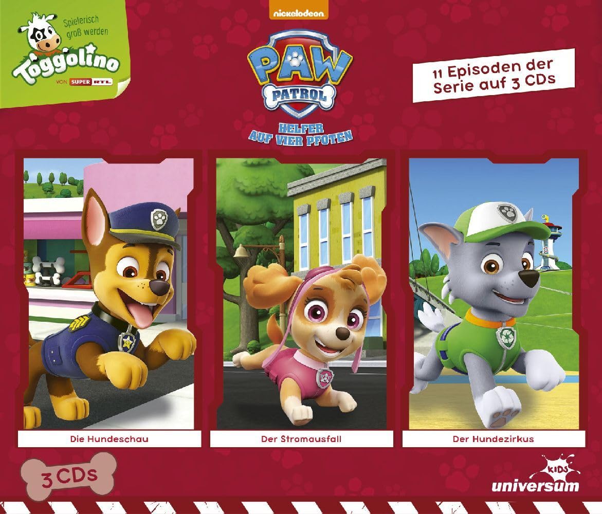 PAW Patrol Hörspielbox 3 Radio Plays
