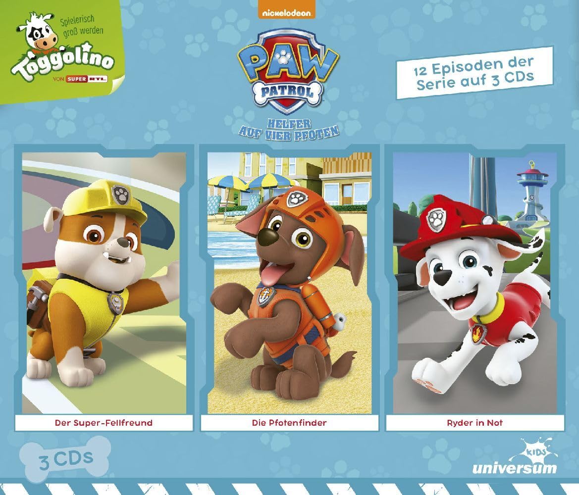 Paw Patrol Hörspielbox 4 Radio Plays