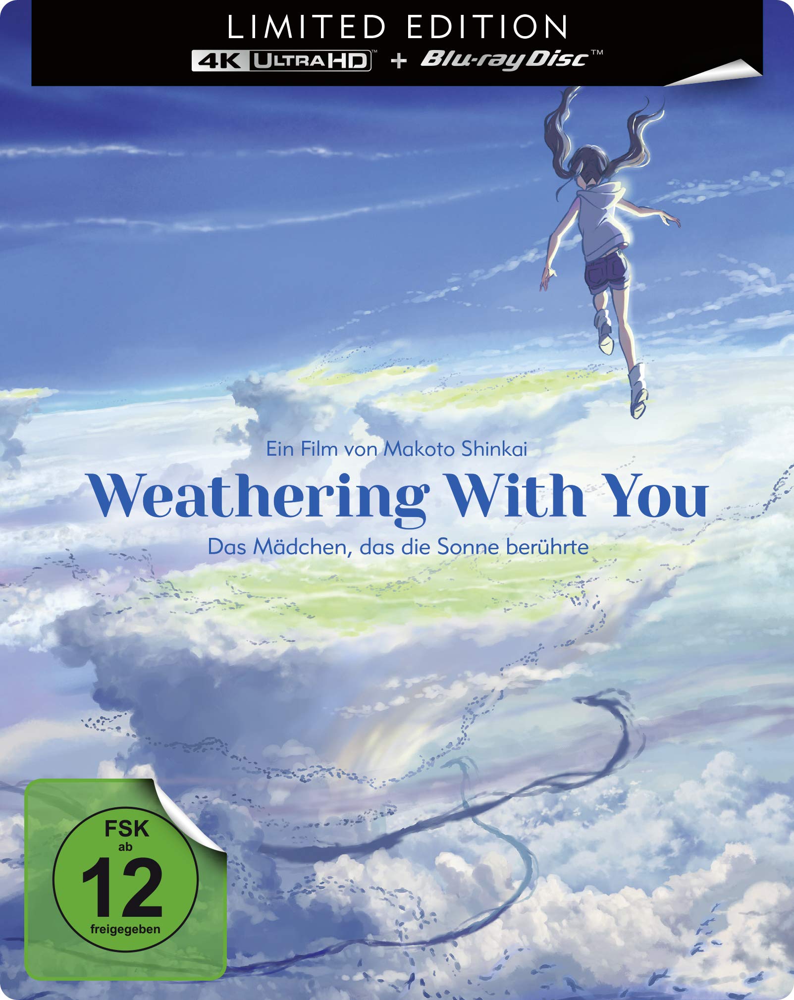 Weathering With You - Das Mädchen, das die Sonne berührte (4K Ultra-HD) (Steelbook) Movies