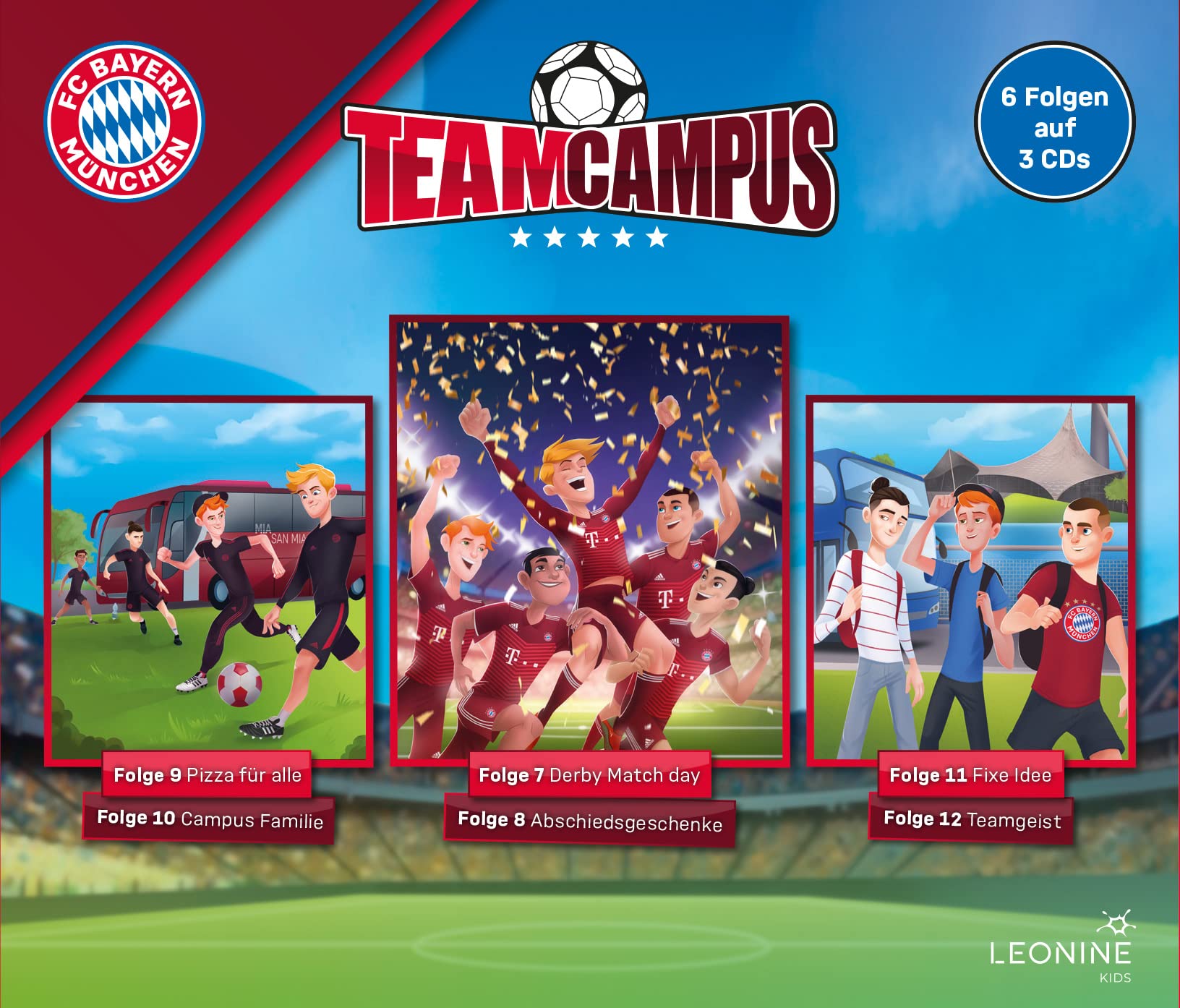 Fc Bayern Team Campus (Fußball) Hörspielbox 2 Radio Plays