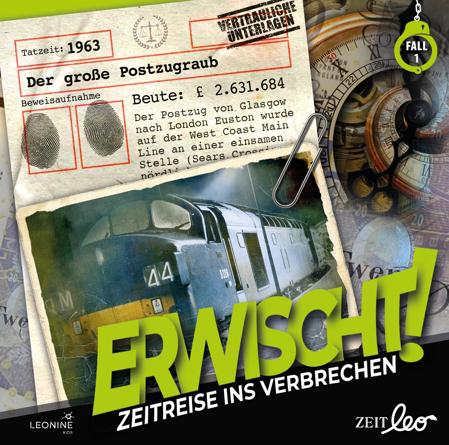 Erwischt! Zeitreise ins Verbrechen – Folge 01: Der große Postzugraub Radio Plays