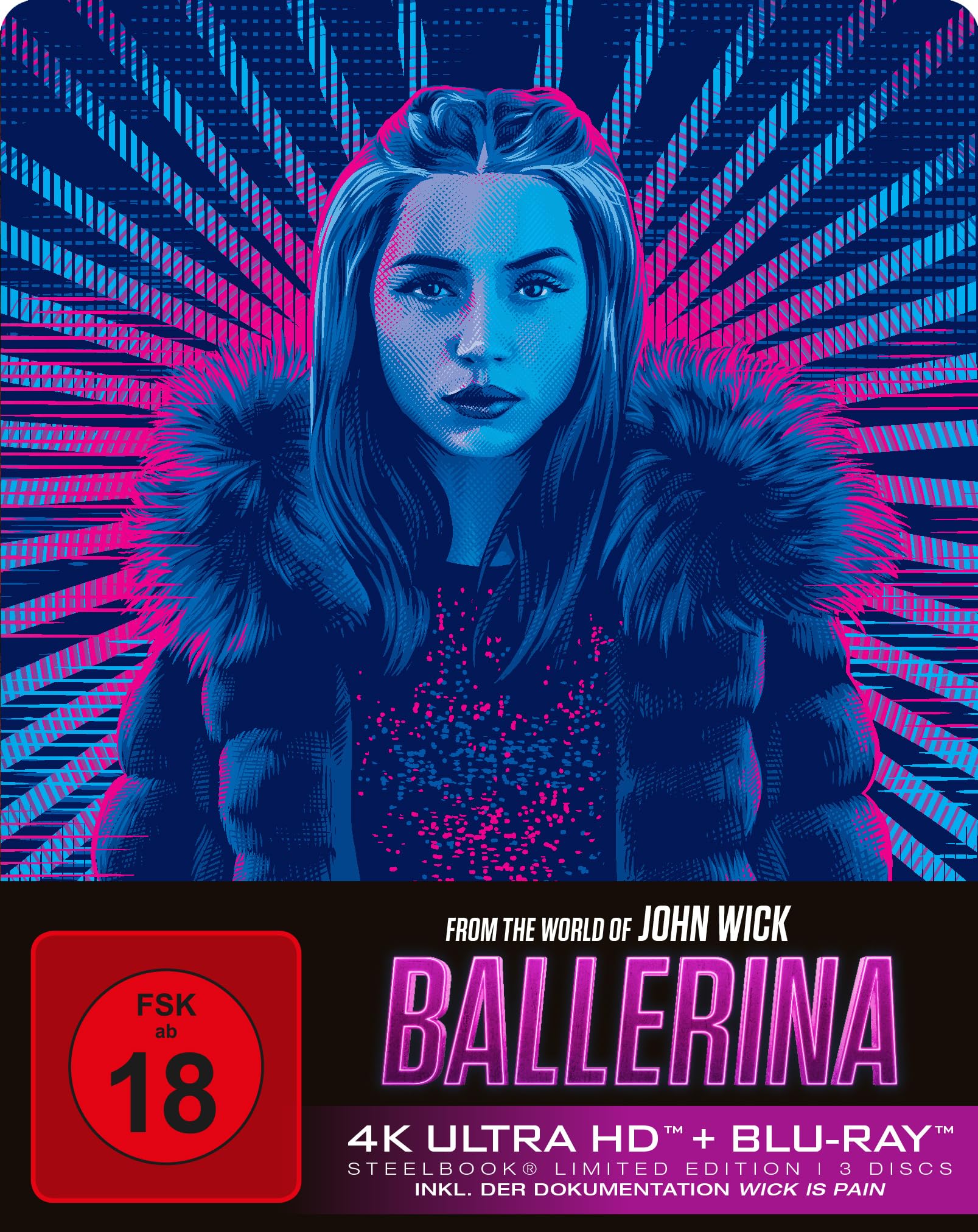 Ballerina - From the World of John Wick (4K Ultra HD) (+ Blu-ray) Movies