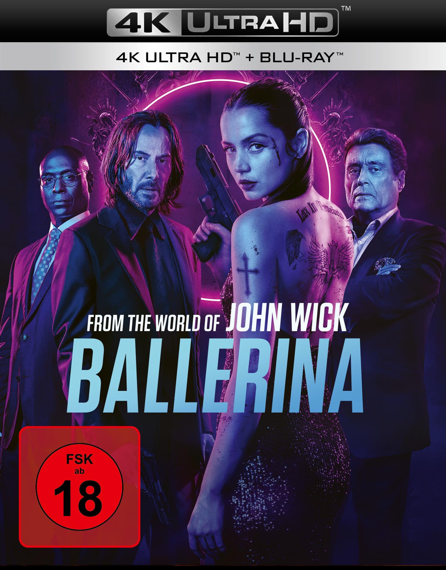 Ballerina - From the World of John Wick (4K Ultra HD) (+ Blu-ray) Movies