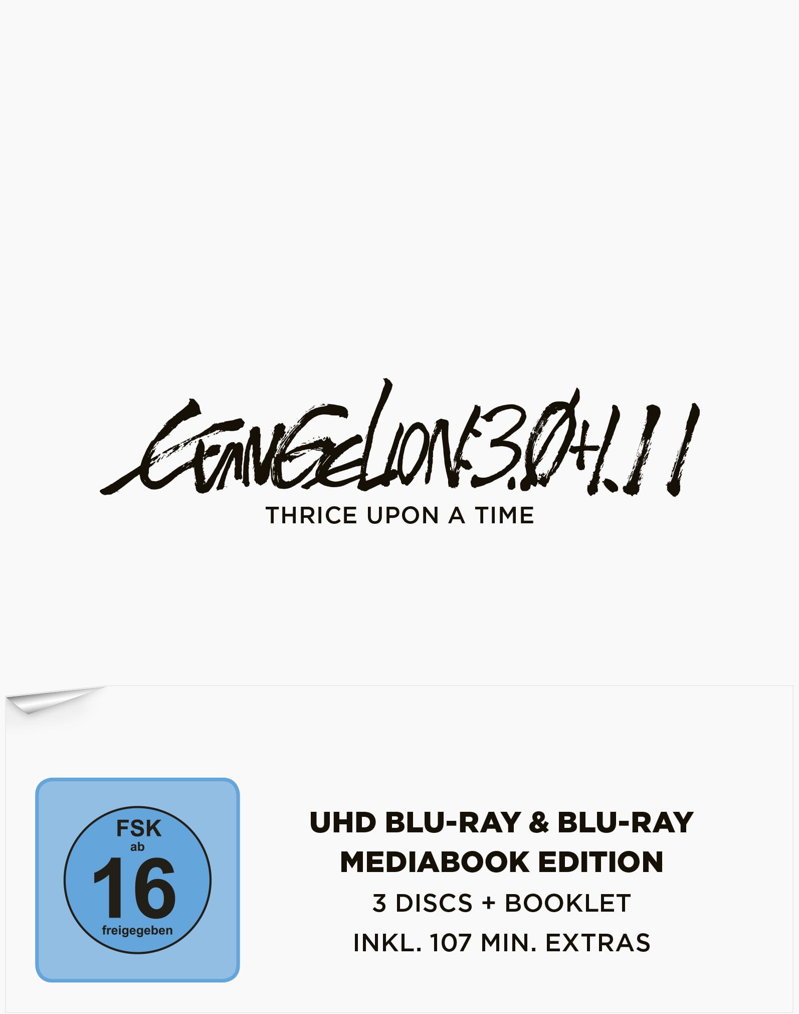 Evangelion: 3.0+1.11 Thrice Upon a Time (Mediabook Special Edition) + (Blu-ray) Films