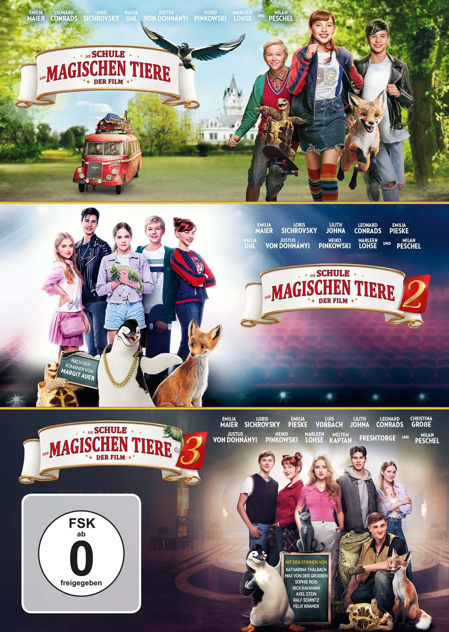 Die Schule der magischen Tiere 1-3 Films