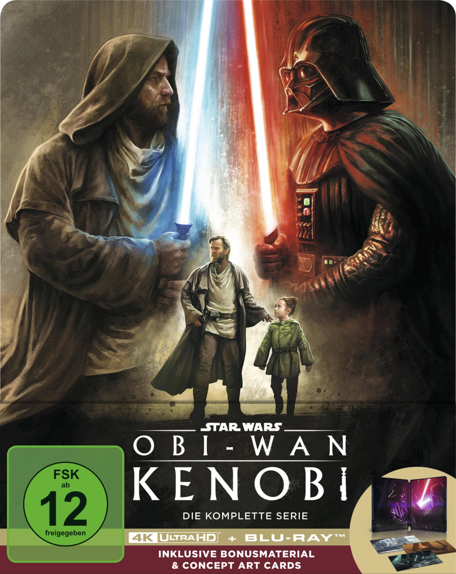 Obi-Wan Kenobi - Steelbook - Limited Edition (4K Ultra HD) (+ Blu-ray) Box sets