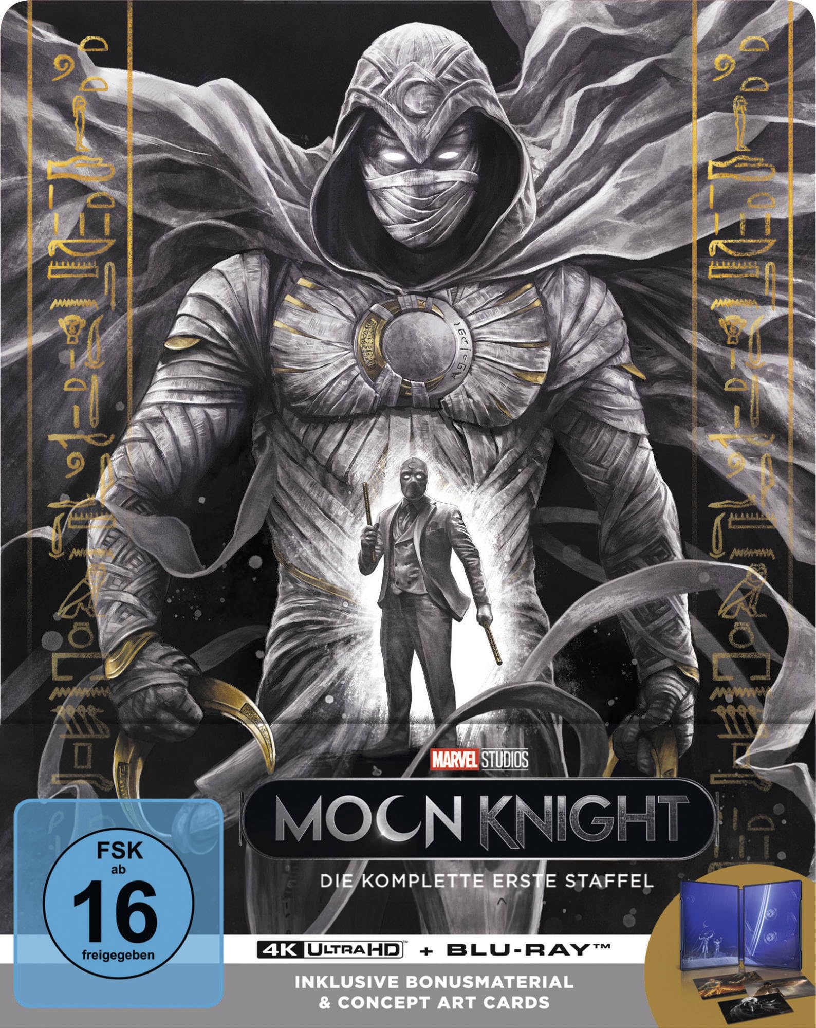 Moon Knight - Staffel 1 - Steelbook - Limited Edition (4K Ultra HD) (+ Blu-ray) Box sets