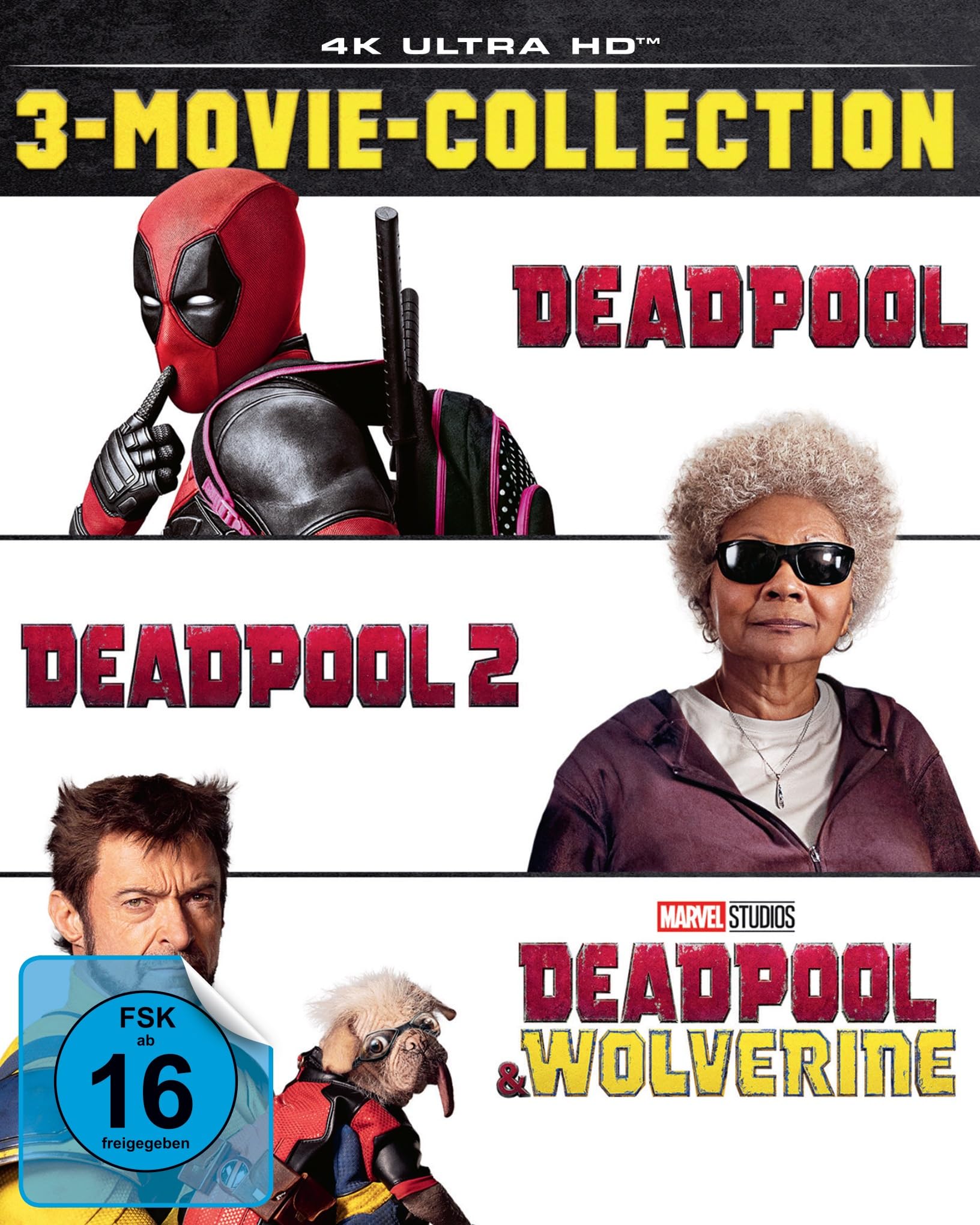 Deadpool 3-Movie-Collection UHD Films