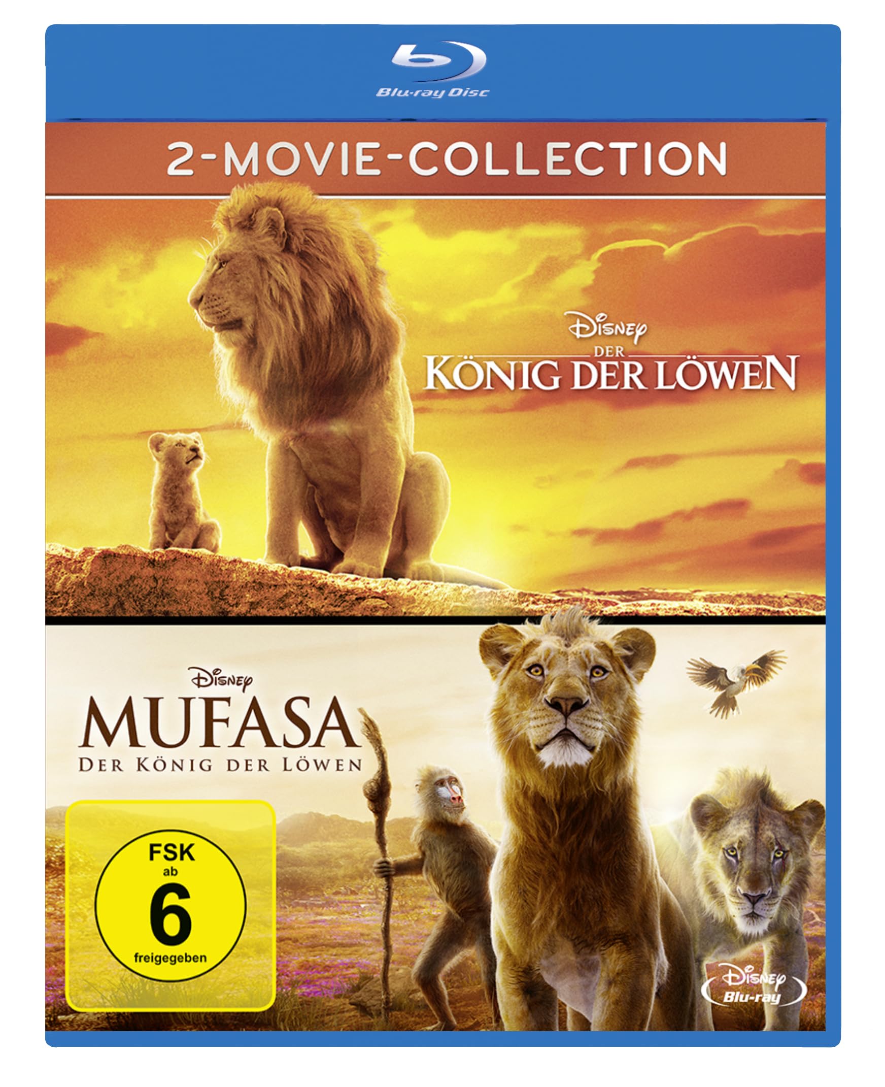 Der König der Löwen + Mufasa (Live Action) Films