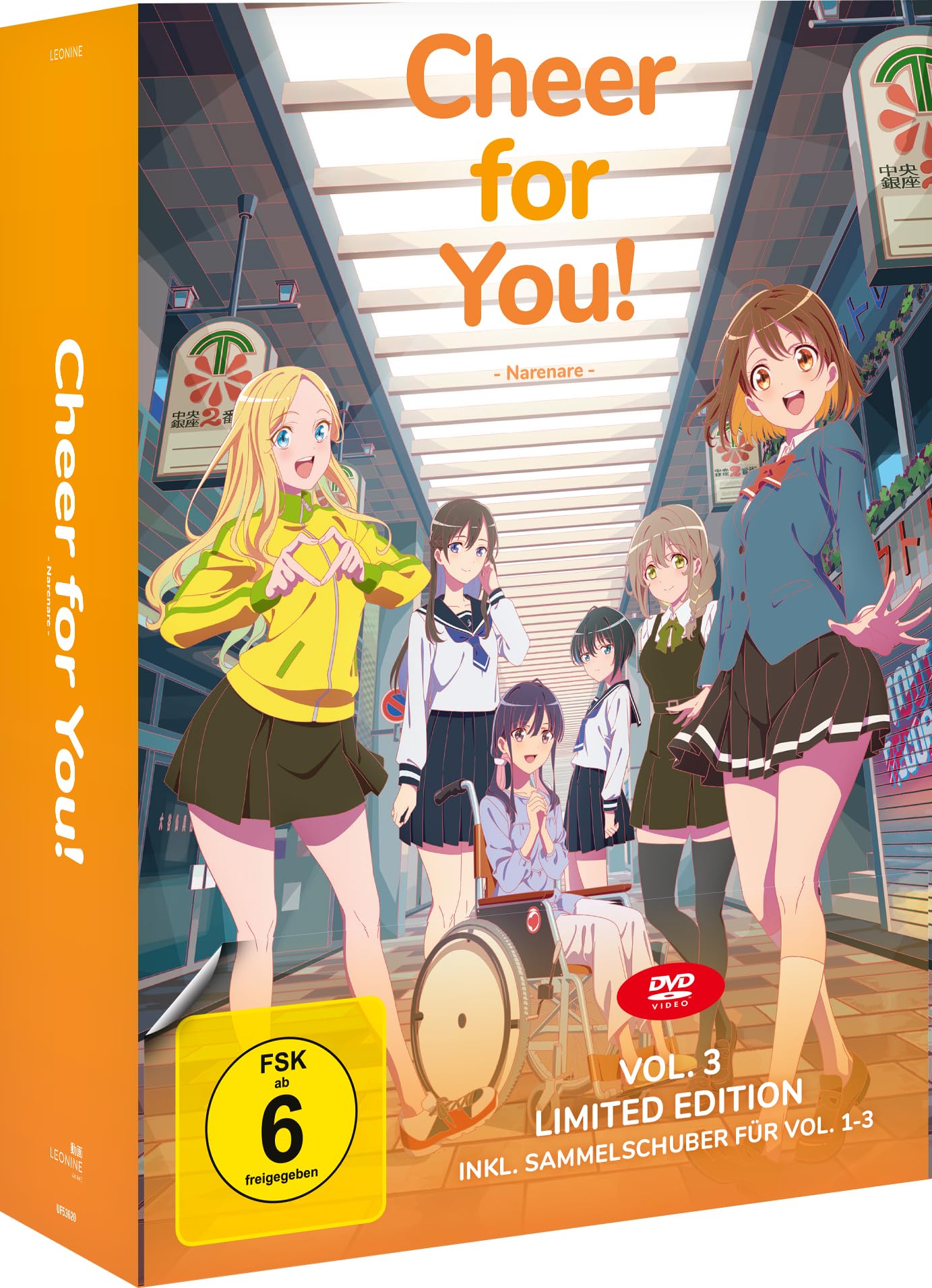 Cheer for You! Vol. 3 + Sammelschuber (Limited Edition) Box sets