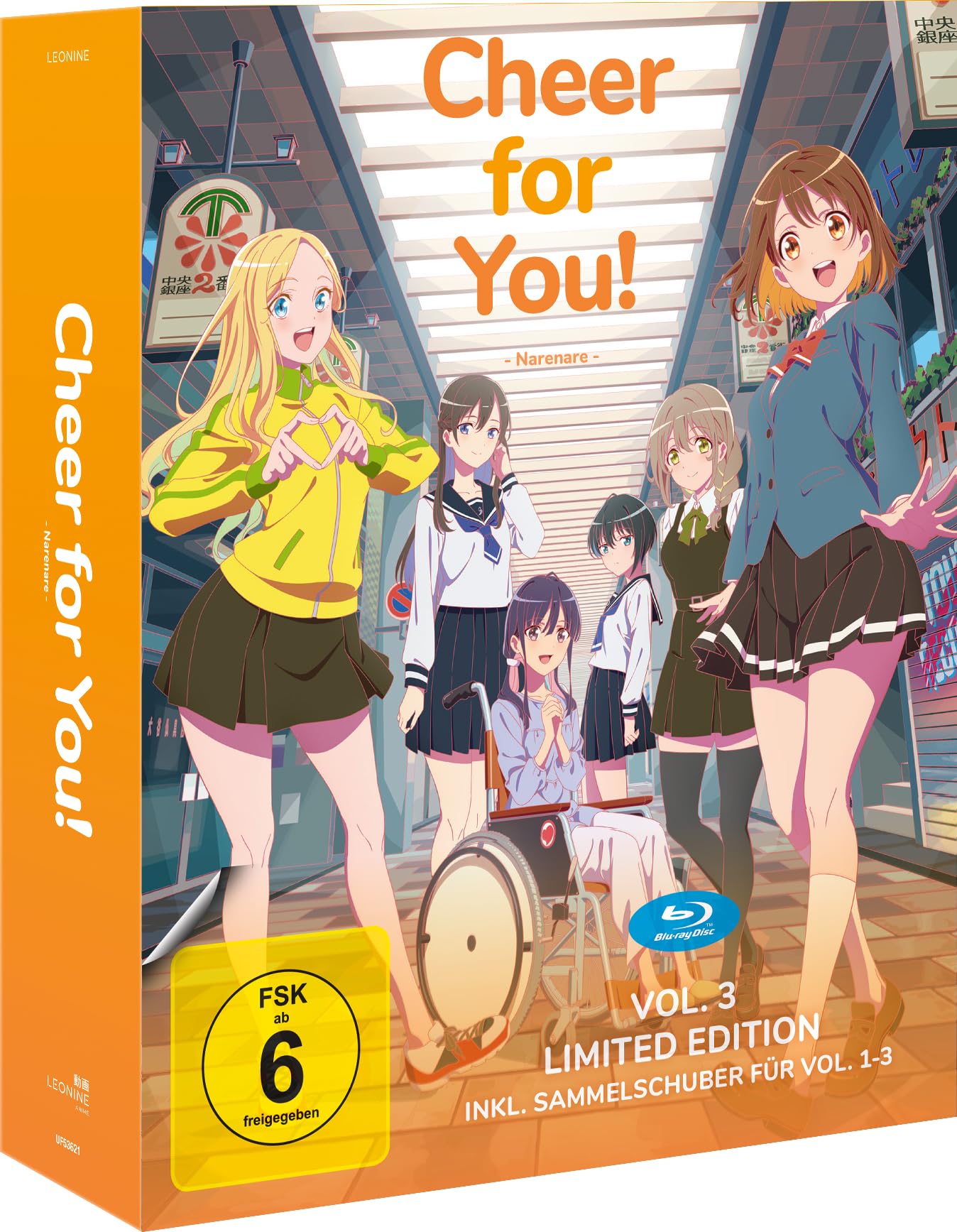 Cheer for You! Vol. 3 + Sammelschuber (Limited Edition) Box sets