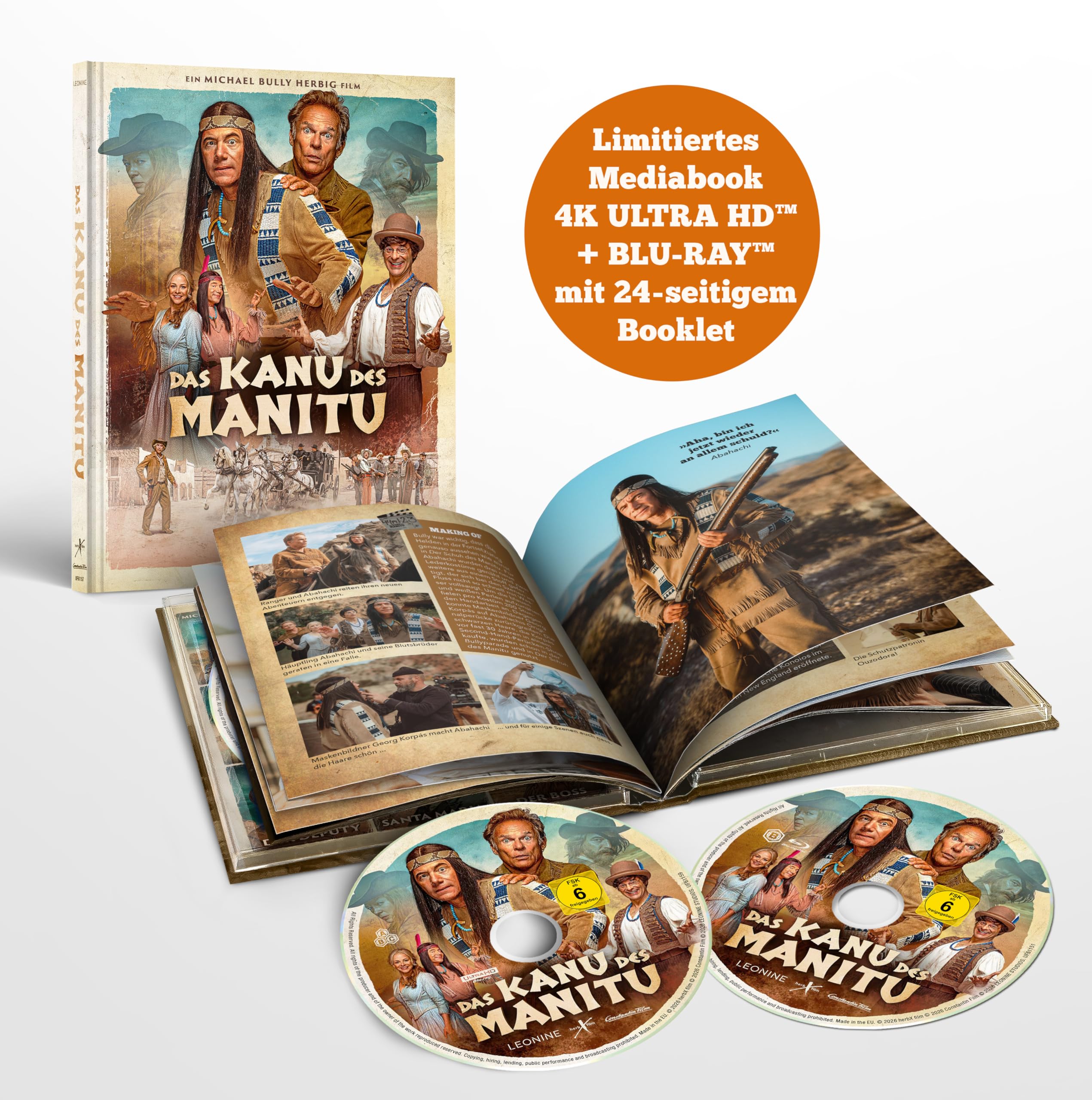 Das Kanu des Manitu. UHD + Blu-ray (Limited Mediabook) Music