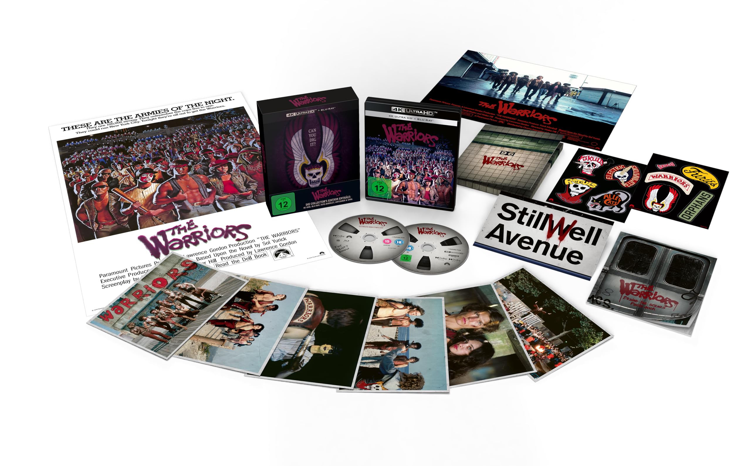 The Warriors Lim. Collector's Edition (4K Ultra HD) (+ Blu-ray) Films