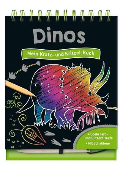 Kratzbuch - Dinos: Mein Kratz- und Kritzel-Buch Tiptoi & Games