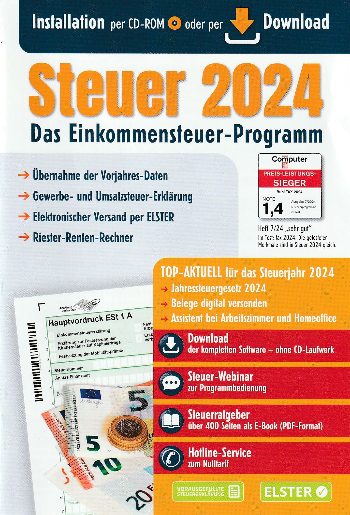 STEUER 2024, Steuererklärung 2024 Other software