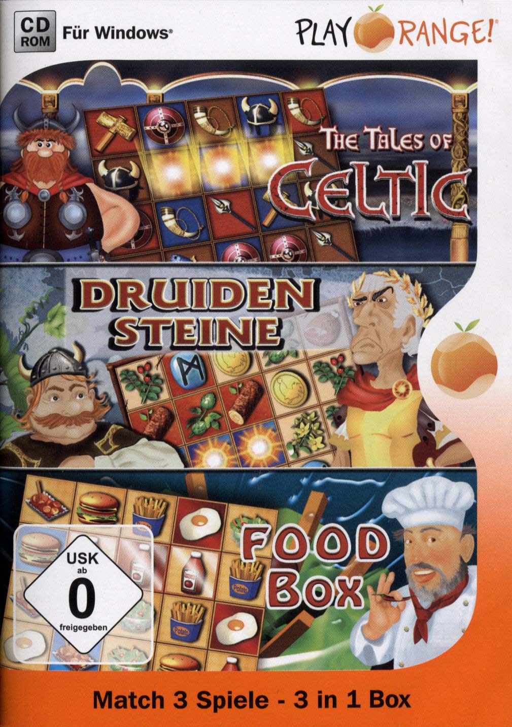 Match 3 Spiele - 3 in 1 Box - PC