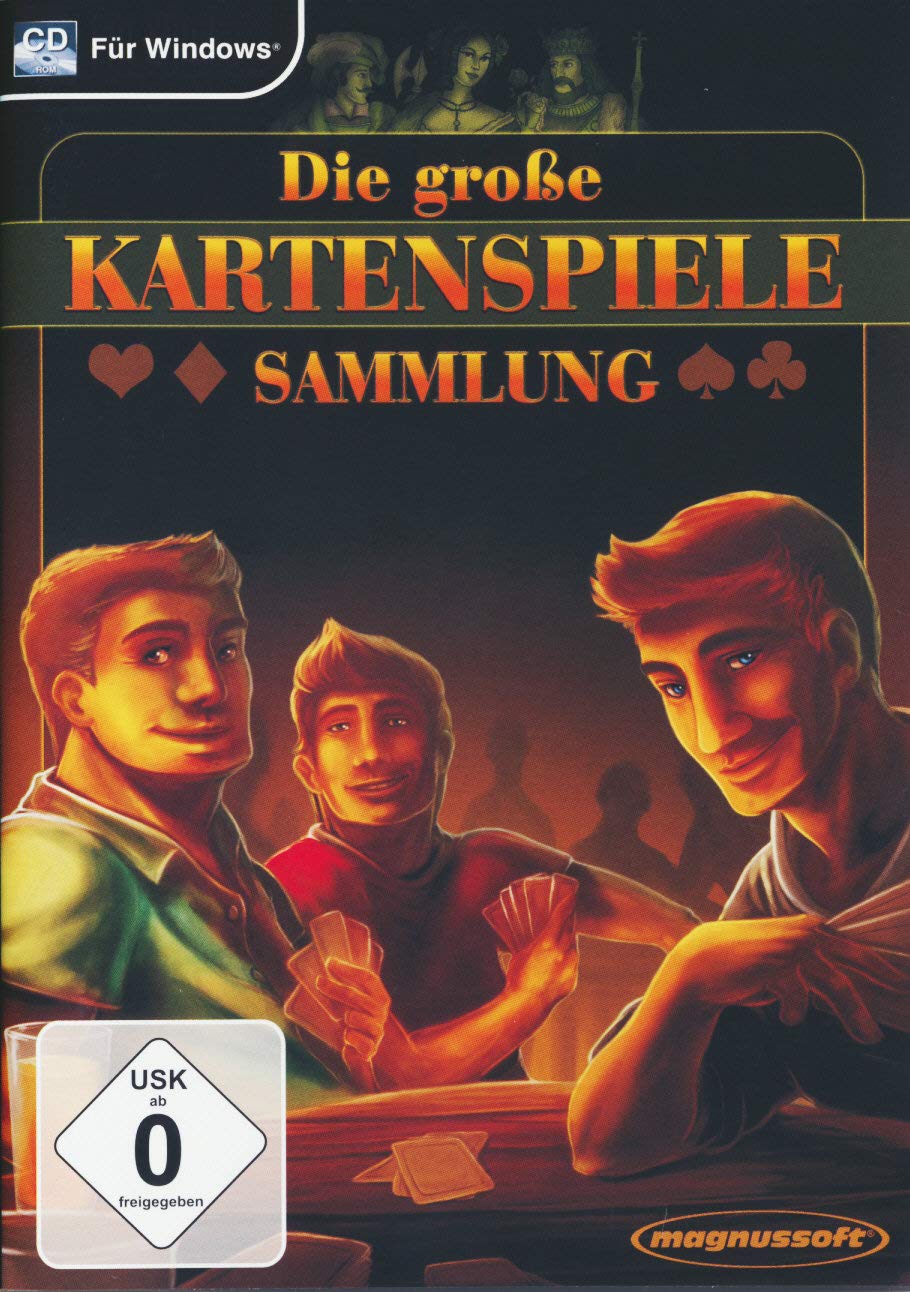 Die große Kartenspiele-Sammlung. Für Windows XP/Vista/7/8/8.1 PC