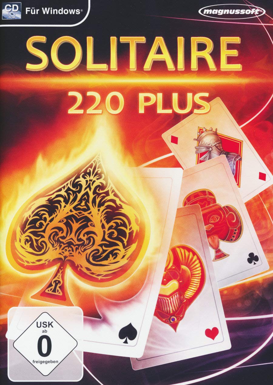 Solitaire 220 Plus. Für Windows XP/Vista/7/8/8.1 PC
