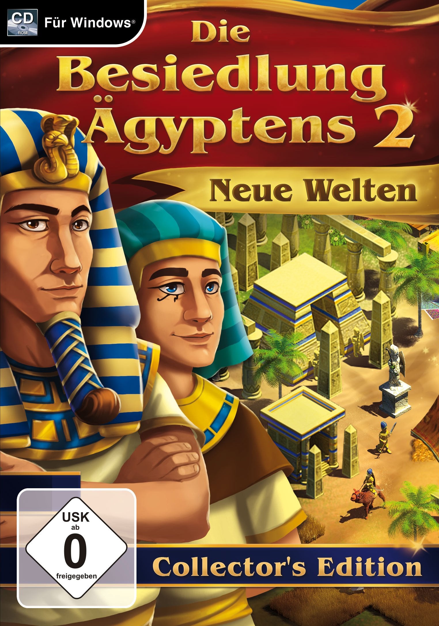 Die Besiedlung Ägyptens 2 - Collectors Edition. Für Windows Vista/7/8/8.1/10 PC
