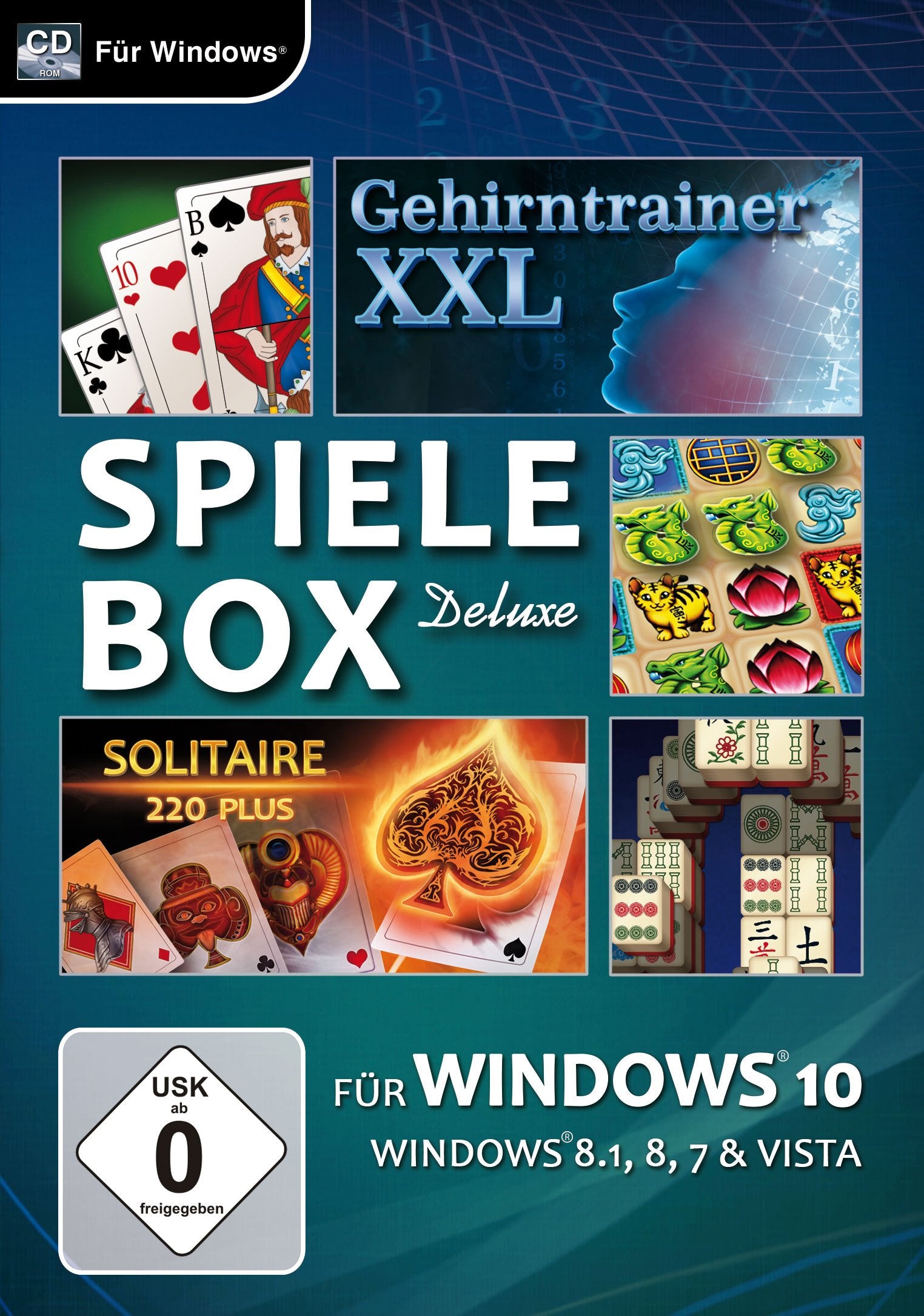 Spielebox Deluxe für Windows 10. Für Windows Vista/7/8/8.1/10 game