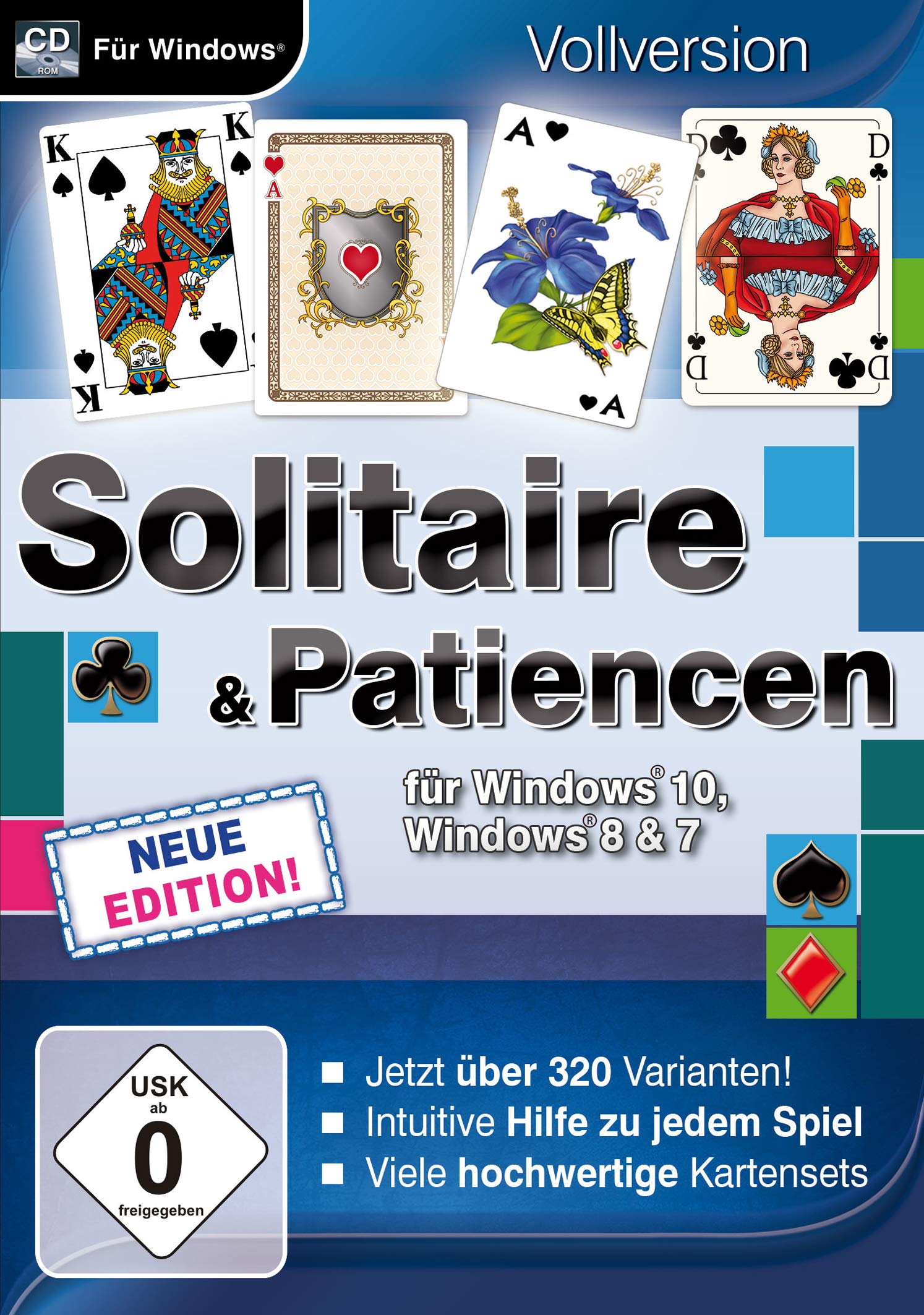 Solitaire & Patiencen für Windows 10 Neue Edition. Für Windows 7/8/10 PC