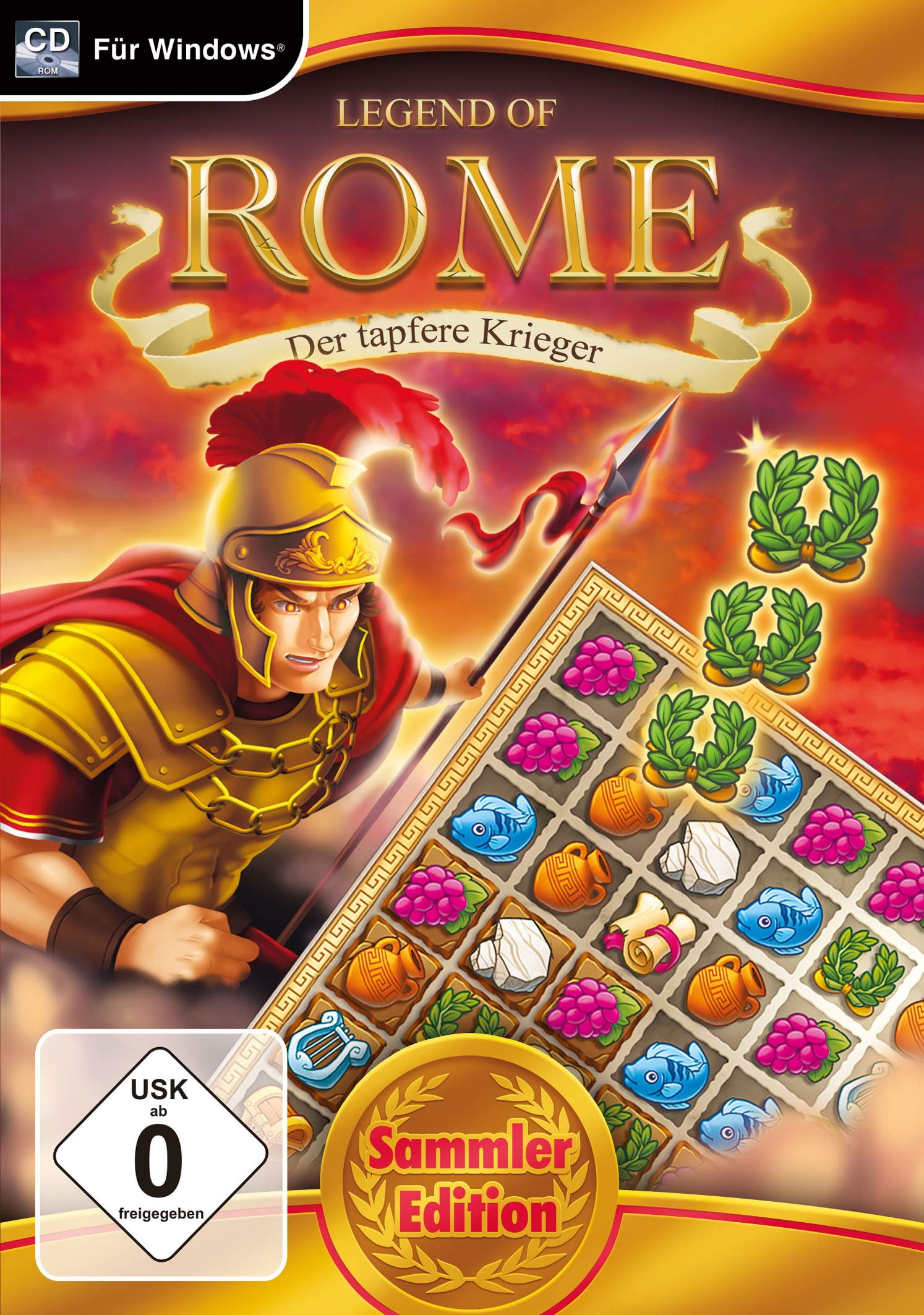 Legend of Rome: Der tapfere Krieger - Sammleredition. Für Windows 7/8/10 PC