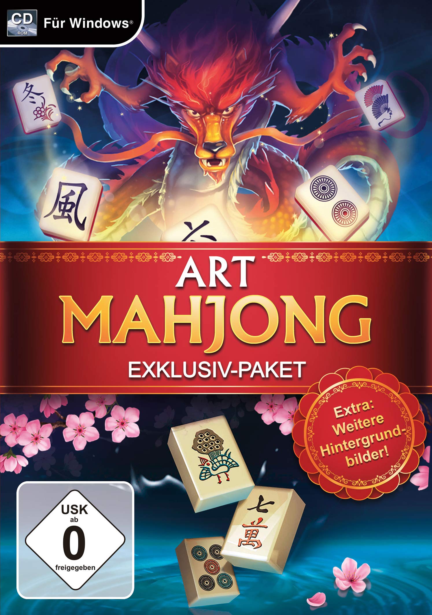 Art Mahjong Exklusiv Paket. Für Windows 7/8/10 PC