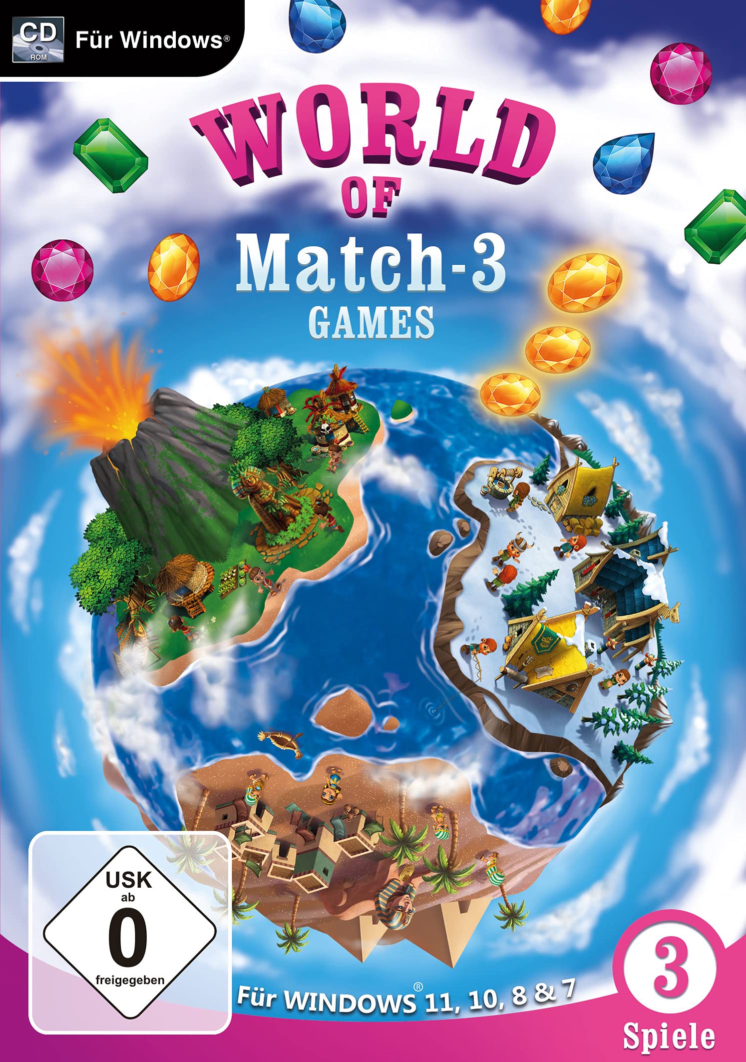 World of Match 3 Games für Windows 11 & 10 (PC) PC