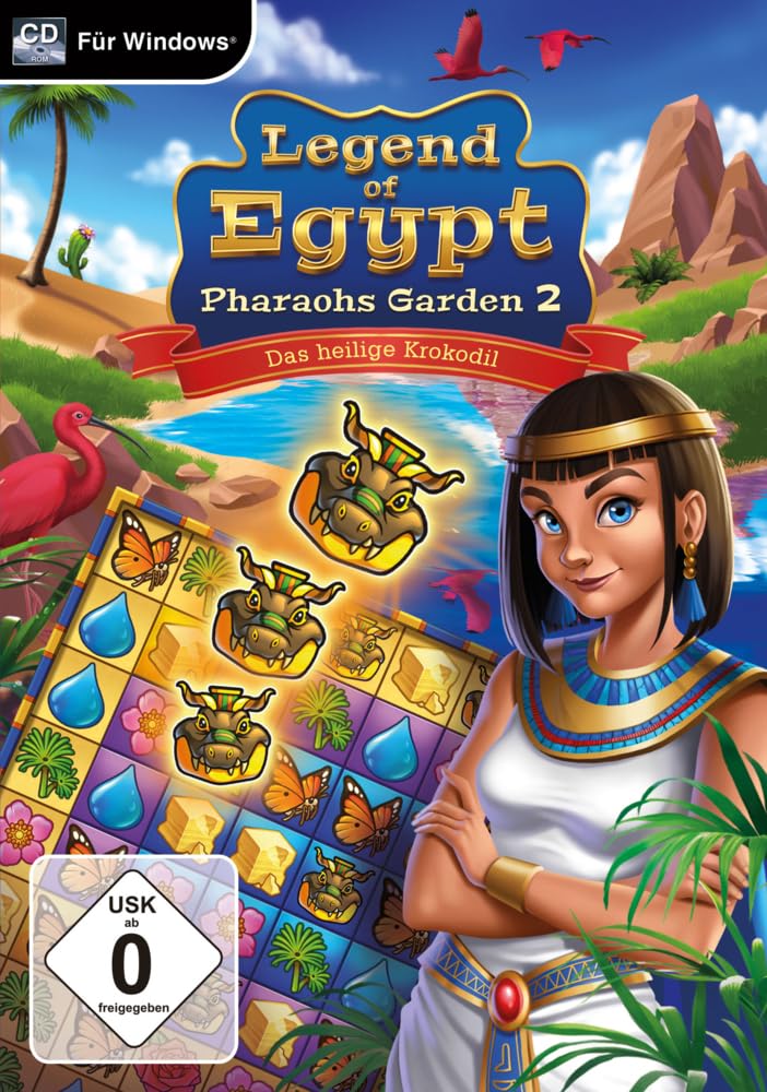 Legend of Egypt - Pharaoh's Garden 2 Das heilige Krokodil (PC). Für Win 8/10/11 game