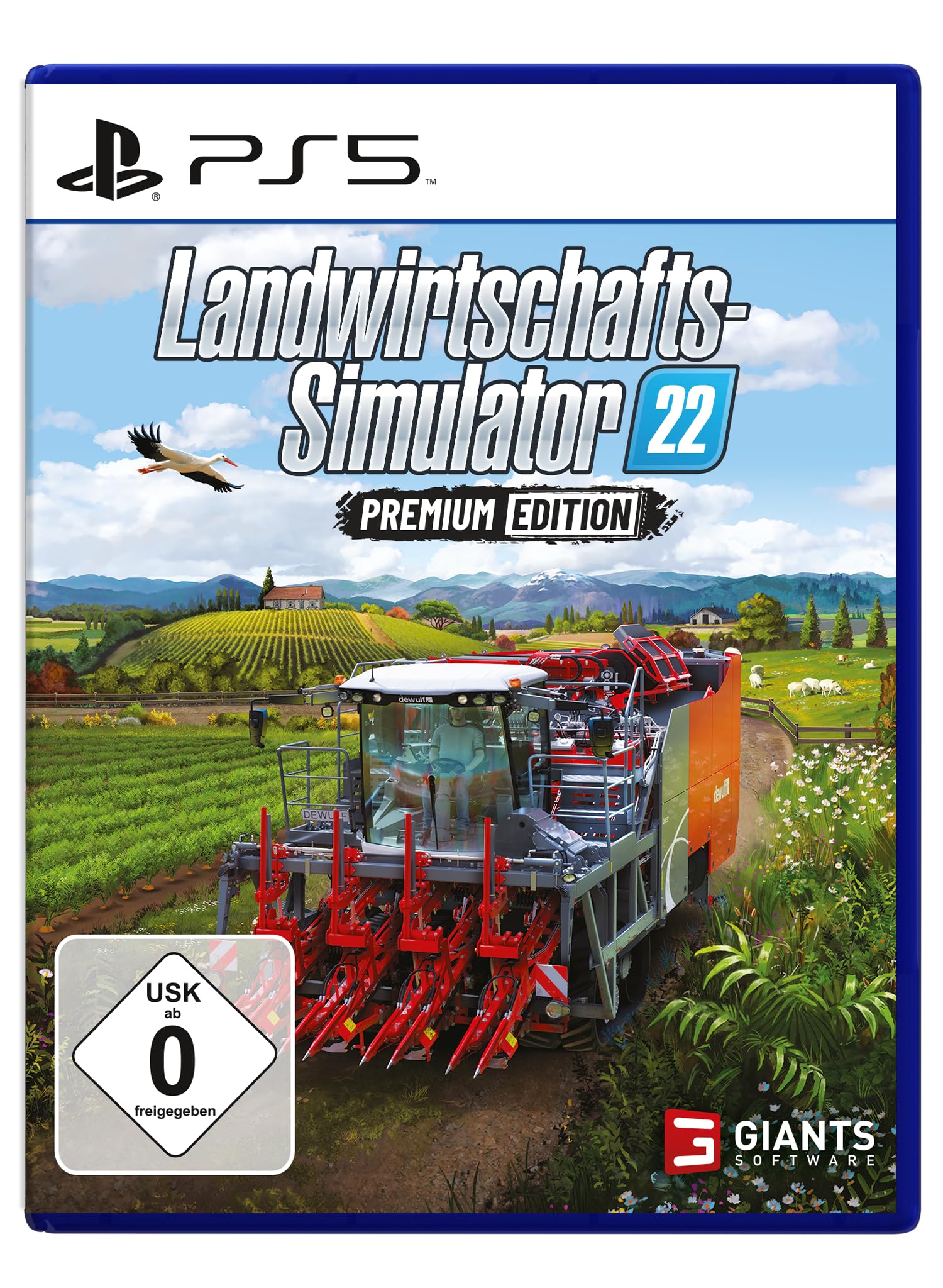 Landwirtschafts-Simulator 22,PS5-Blu-Ray-Disc (Premium Edition): Für PlayStation 5