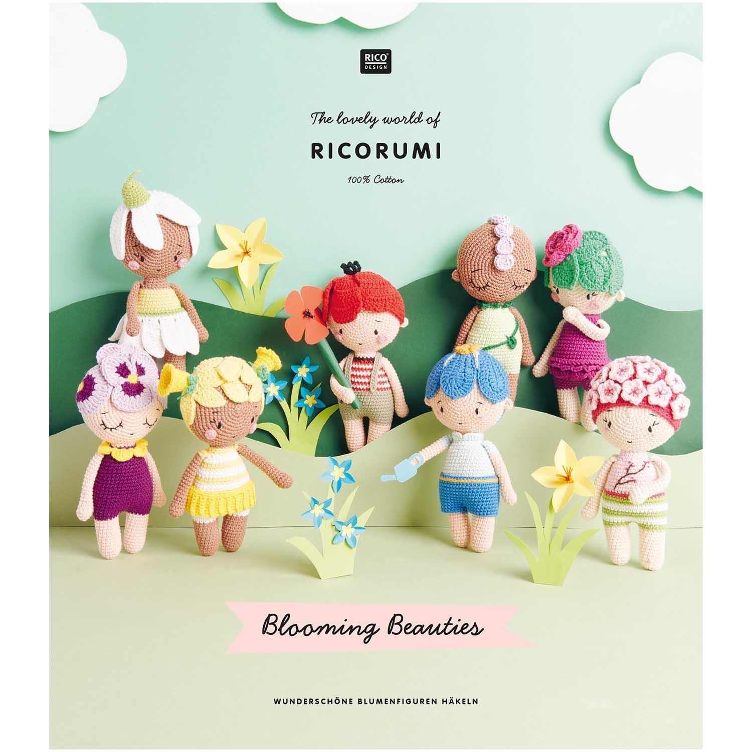 Ricorumi Blooming Beauties D, uncoated, 24 Seiten Hobbies & Crafts