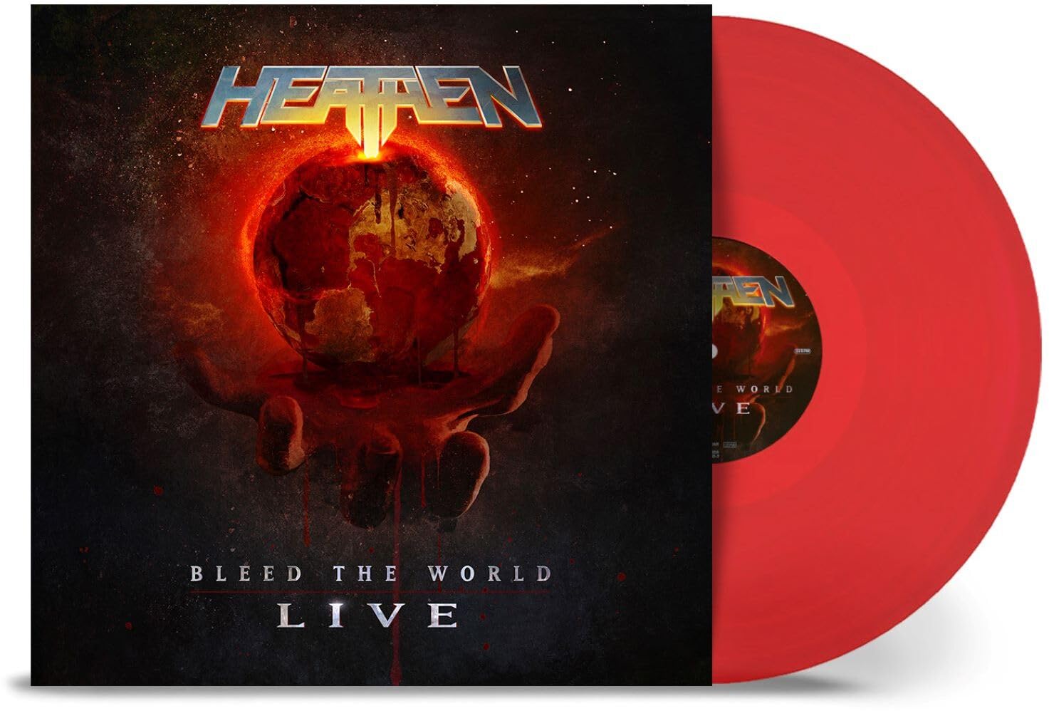 Bleed the World:Live(Transparent Red Vinyl) Metal & Hardrock
