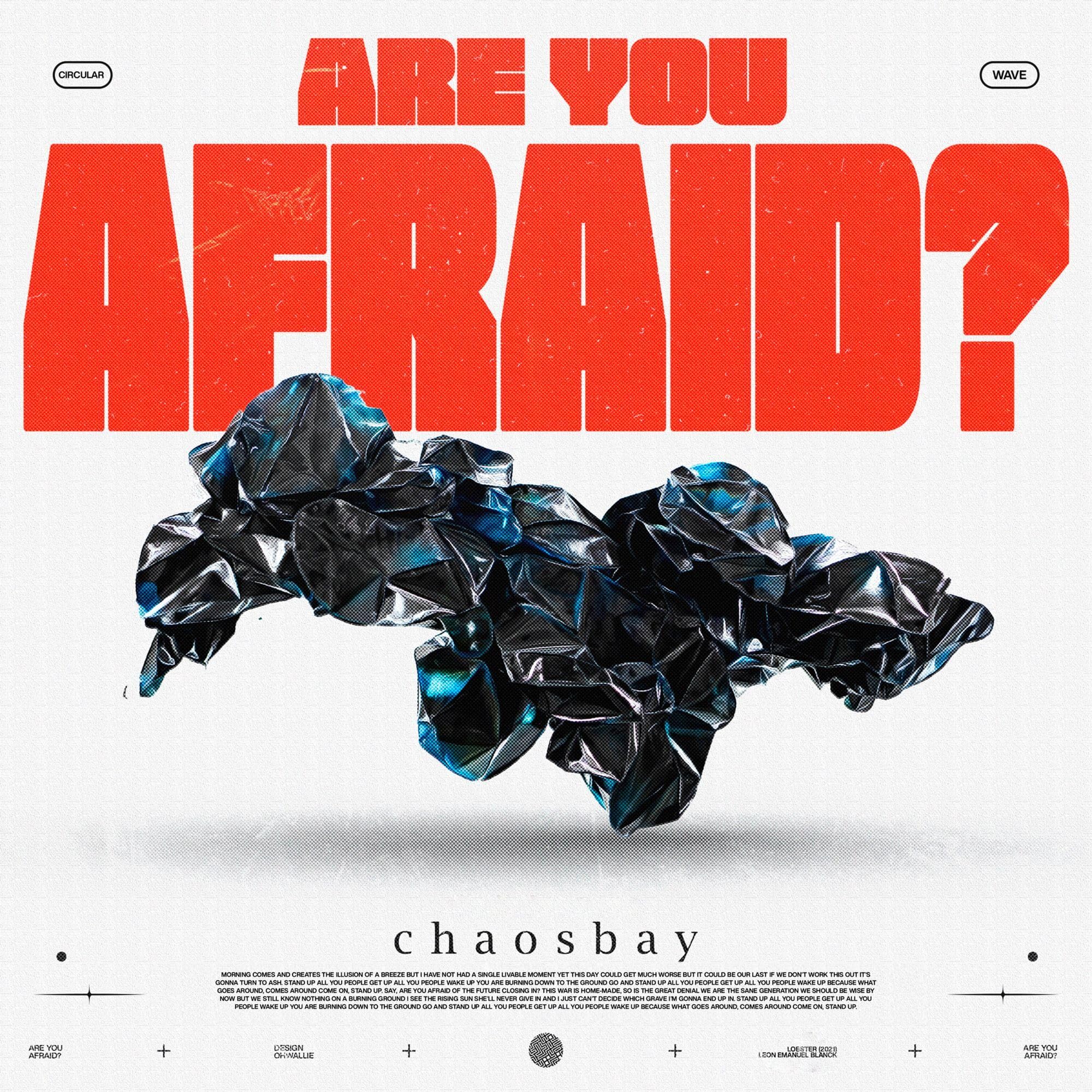 Product Image: Are You Afraid?