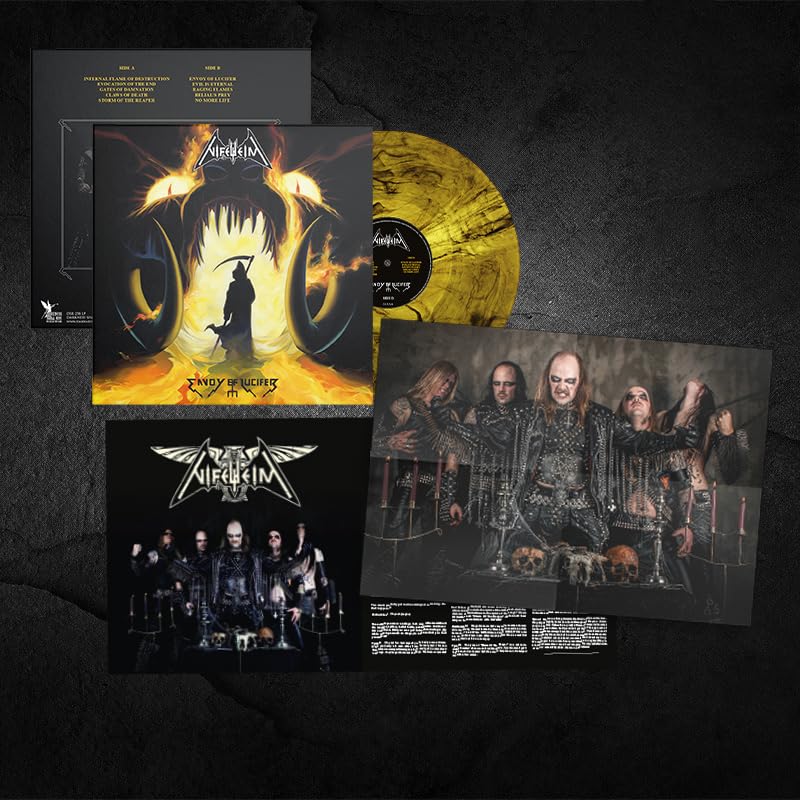 Envoy of Lucifer (Trans. Yellow Black Marble Lp) Metal & Hardrock