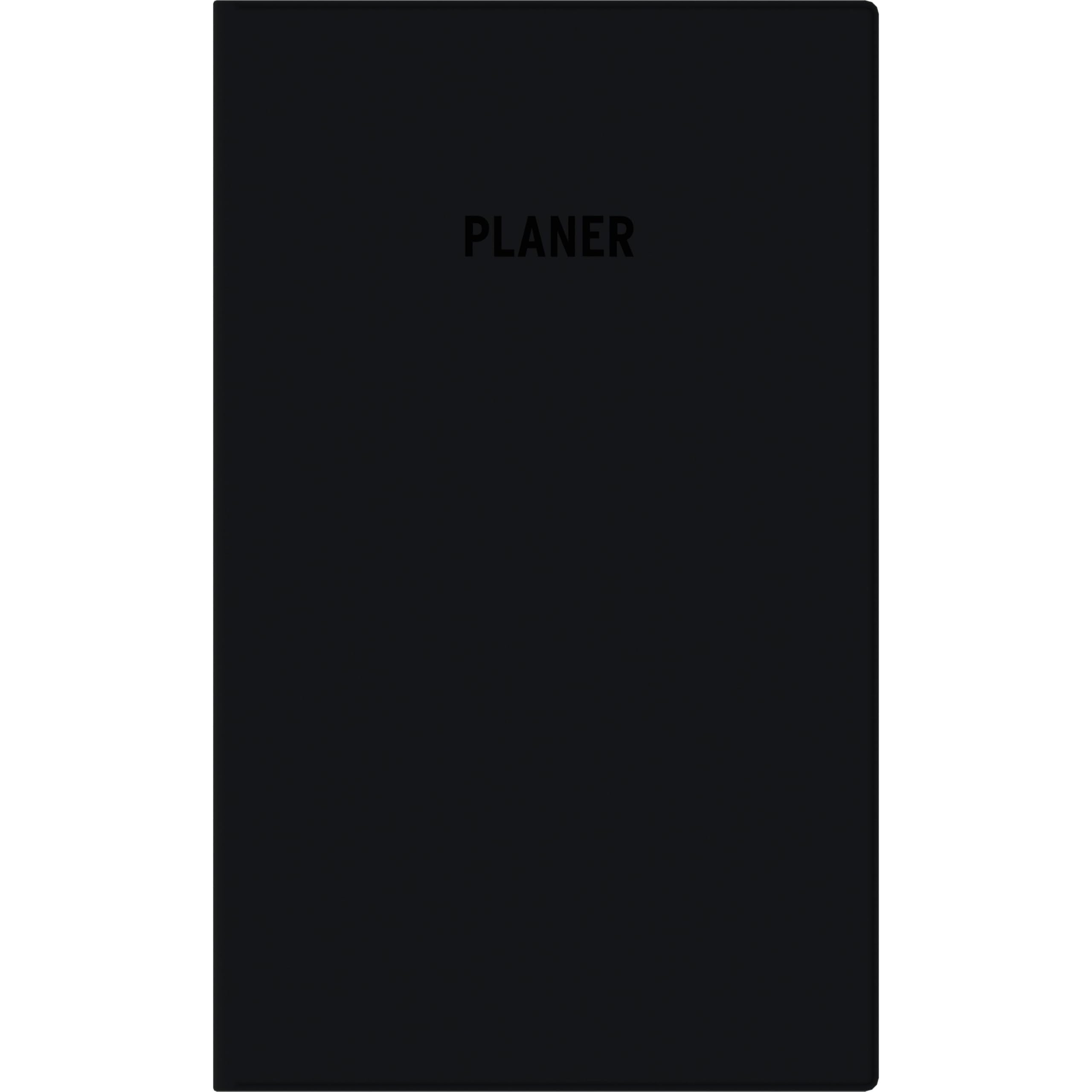 Taschenplaner schwarz 2026 - Bürokalender 9,5x16 cm - 32 Seiten - mit Registerschnitt - 1 Monat auf 2 Seiten - faltbar - Notizheft - 530-1020 Leisure, Home & Garden