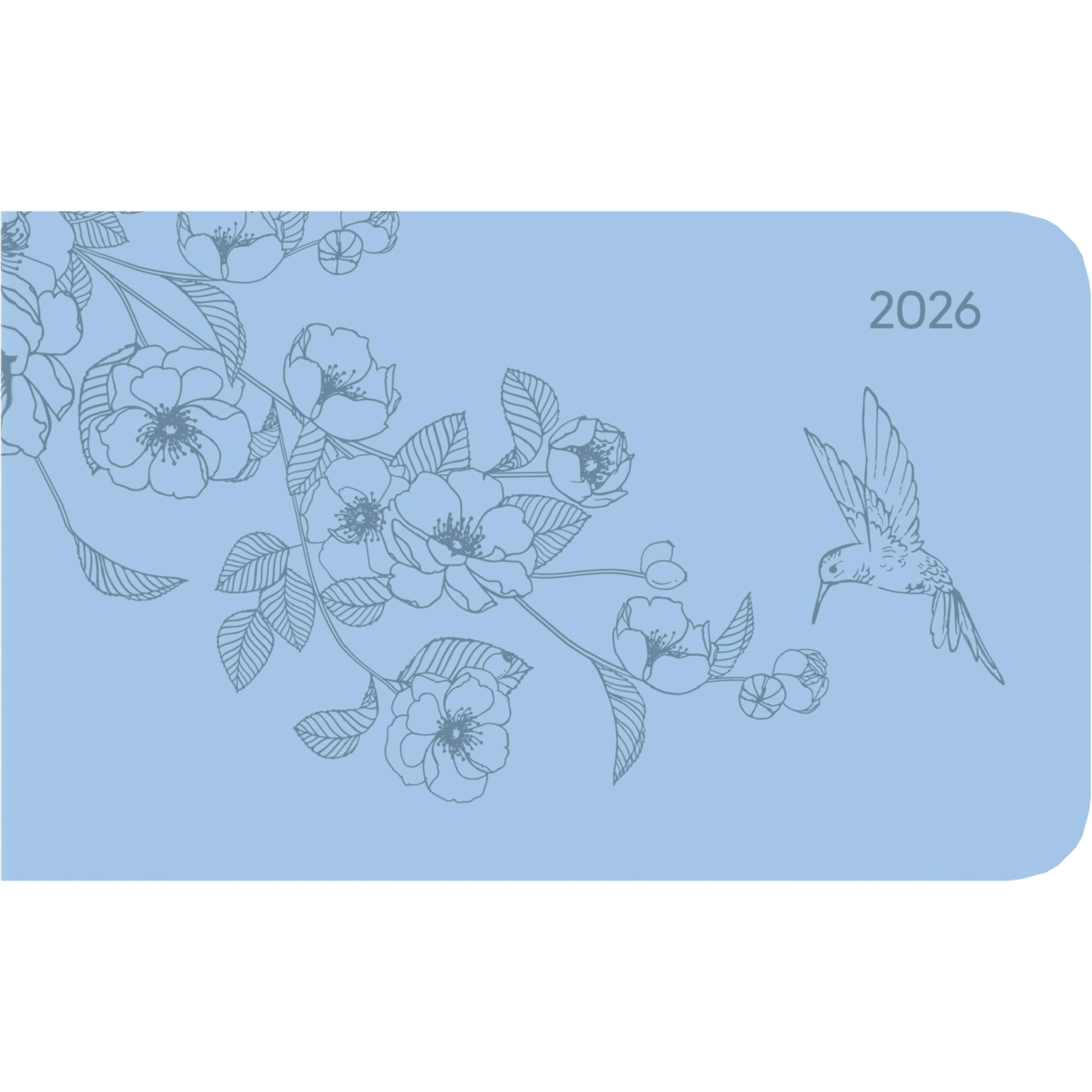 Ladytimer TO GO Deluxe Sky 2026 - Taschen-Kalender 15,3x8,7 cm - Tucson Einband - mit Motivprägung - Weekly - 128 Seiten - Alpha Edition Leisure, Home & Garden