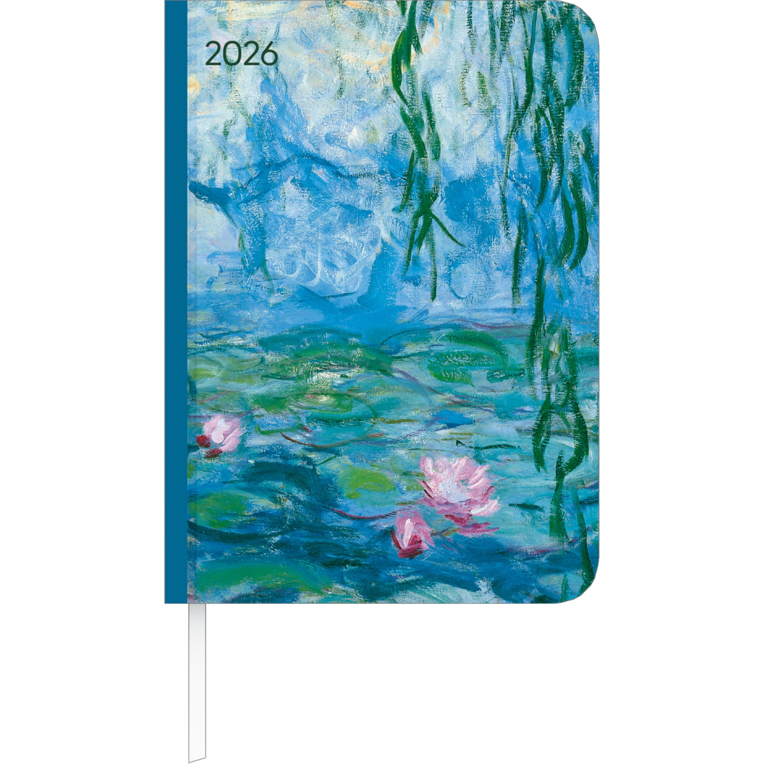 Lady Journal Monet 2026 - Taschenkalender A6 (10,7x15,2 cm) - Weekly - 192 Seiten - Notiz-Buch - Termin-Planer - Alpha Edition Leisure, Home & Garden