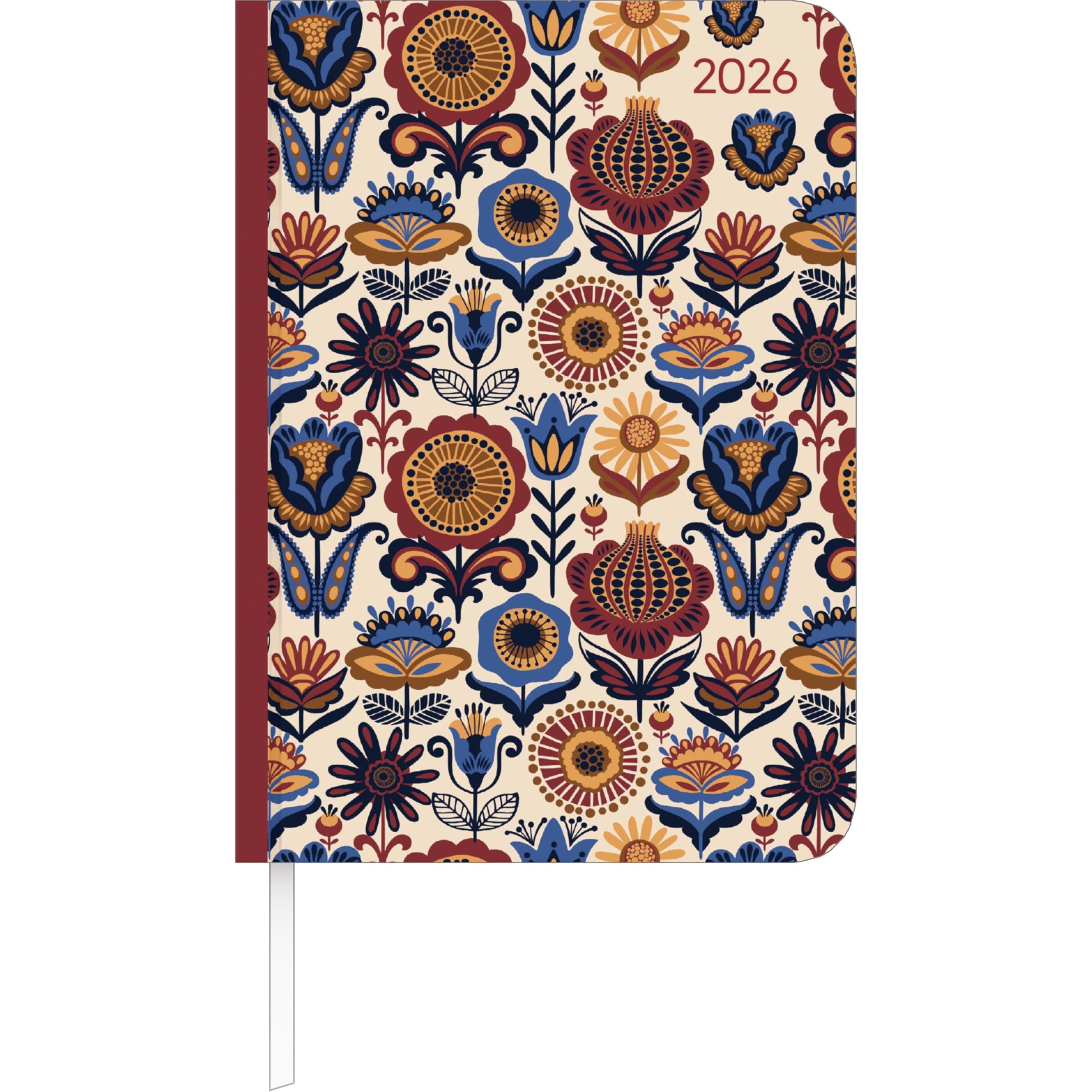 Lady Journal Paisley 2026 - Taschenkalender A6 (10,7x15,2 cm) - Weekly - 192 Seiten - Notiz-Buch - Termin-Planer - Alpha Edition Leisure, Home & Garden