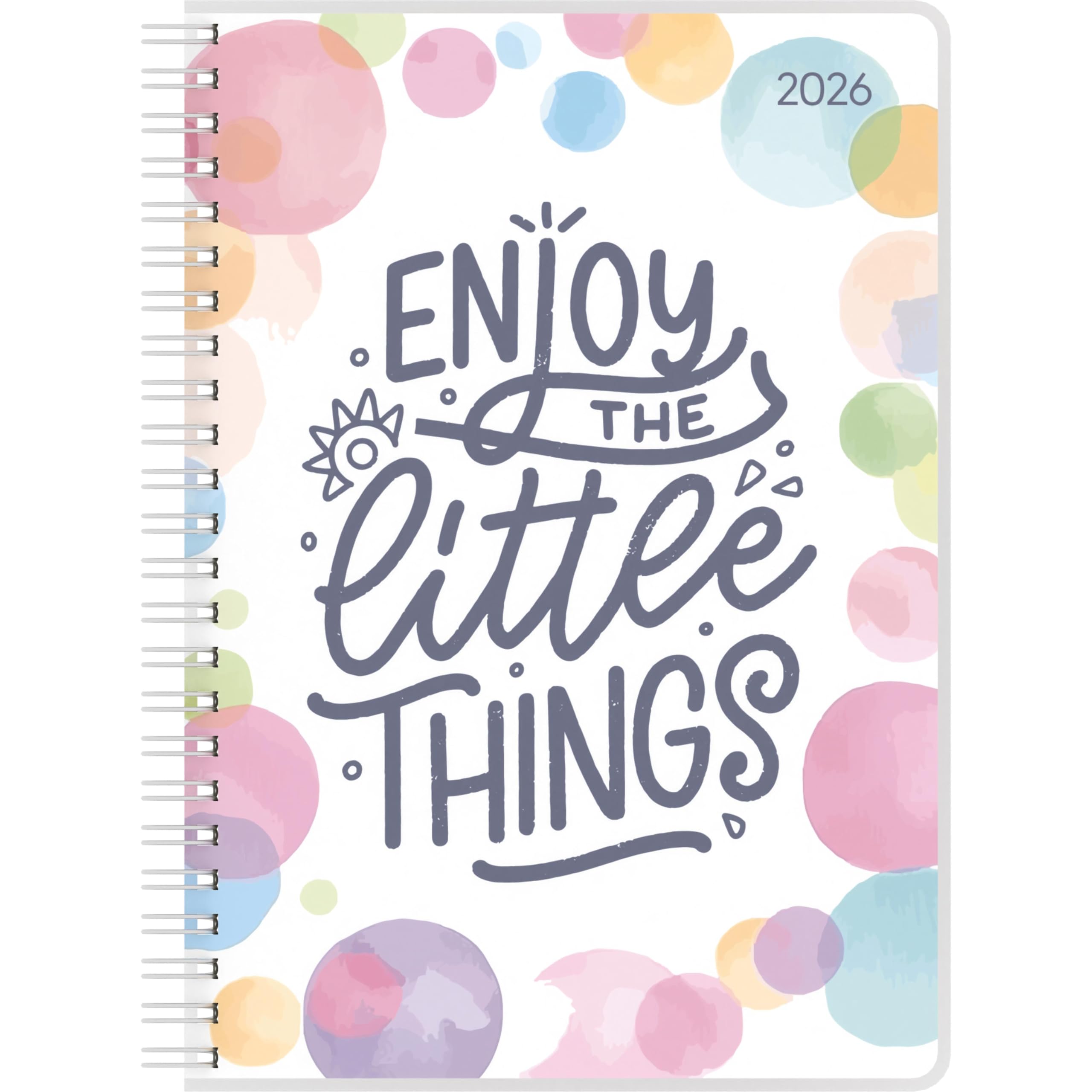 Ladytimer Ringbuch Little Things 2026 - Taschen-Kalender A5 (15x21 cm) - Schüler-Kalender - Weekly - Ringbindung - 128 Seiten - Alpha Edition Leisure, Home & Garden