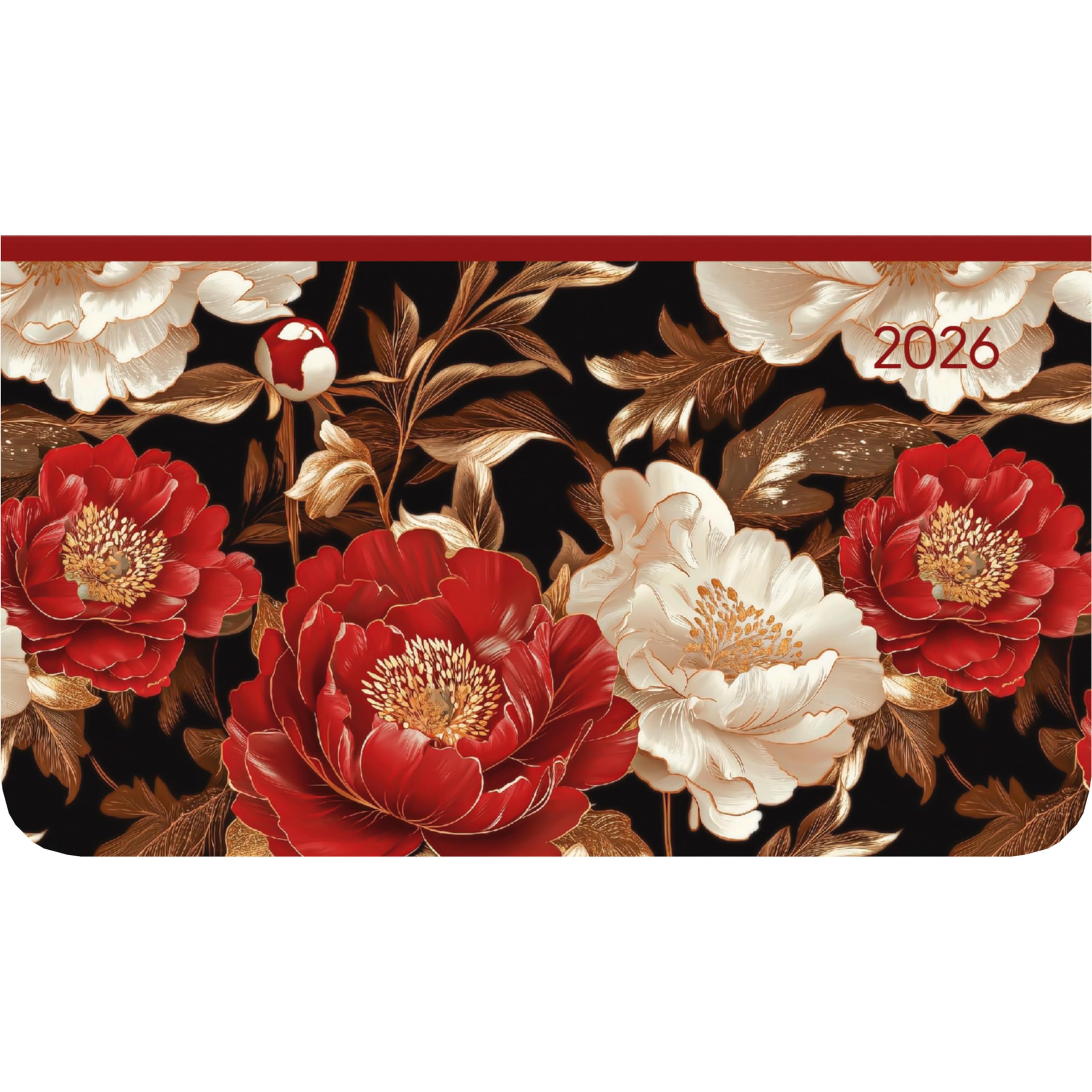 Ladytimer Pad Pattern 2026 - Taschen-Kalender 15,6x9 cm - Muster - Weekly - 128 Seiten - Notiz-Buch - Alpha Edition Leisure, Home & Garden