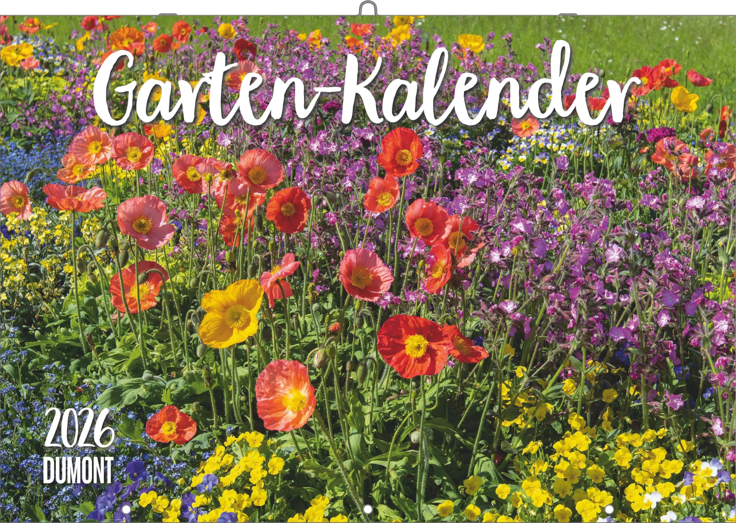 Garten-Kalender 2026 - Broschürenkalender - mit informativen Texten - mit Jahresplaner - Format 42 x 29 cm Garden & Plants
